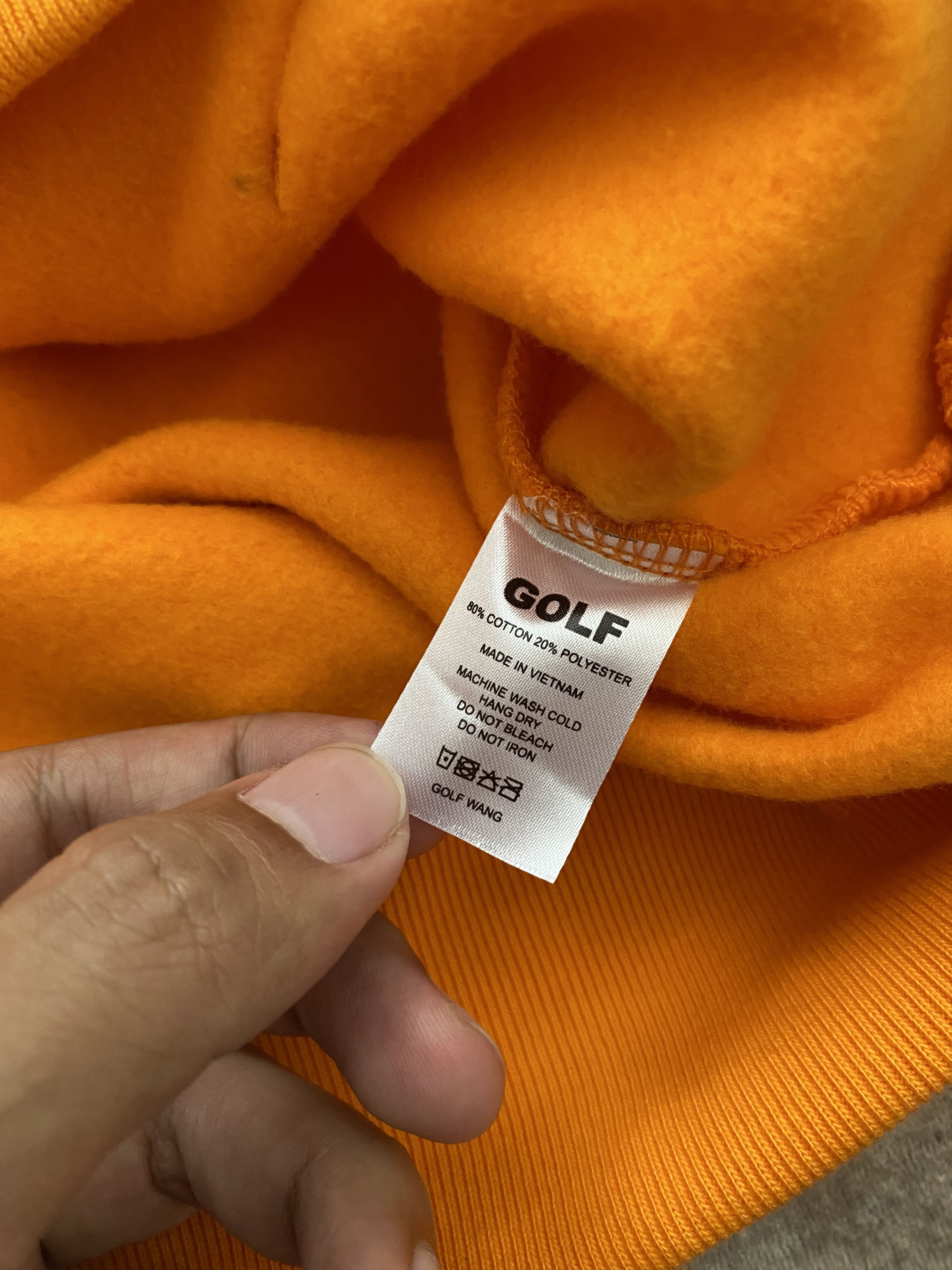 Golf Wang Golf Wang Save the Bees Hoodie - Orange Size US L / EU 52-54 / 3 - 7 Thumbnail