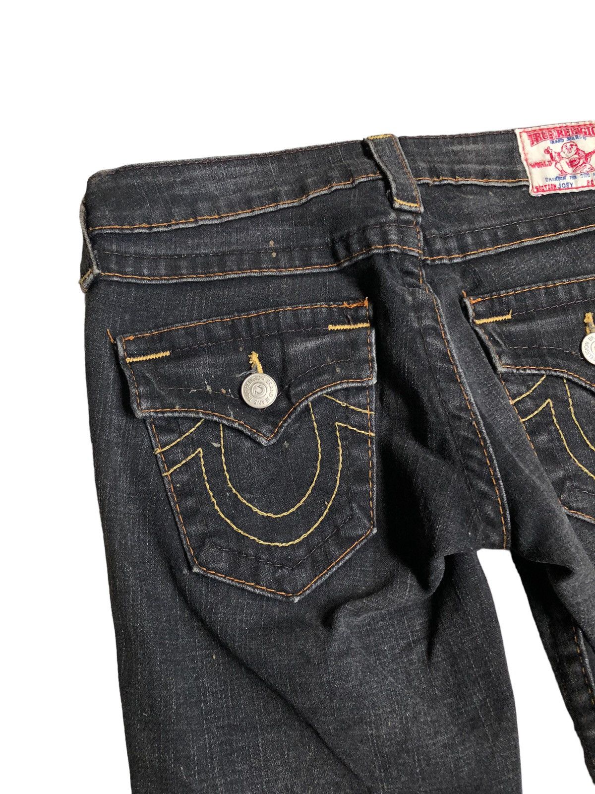 Rock Revival × True Religion True Religion Joey spiral cut flared denim pants Size 28" / US 6 / IT 42 - 7 Thumbnail