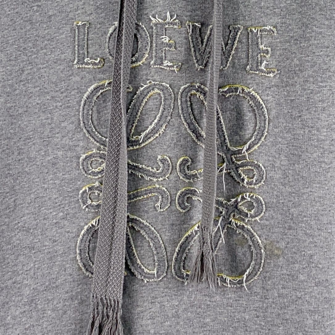 Loewe Loewe Logo Hoodie Grey (S) Size US S / EU 44-46 / 1 - 4 Thumbnail
