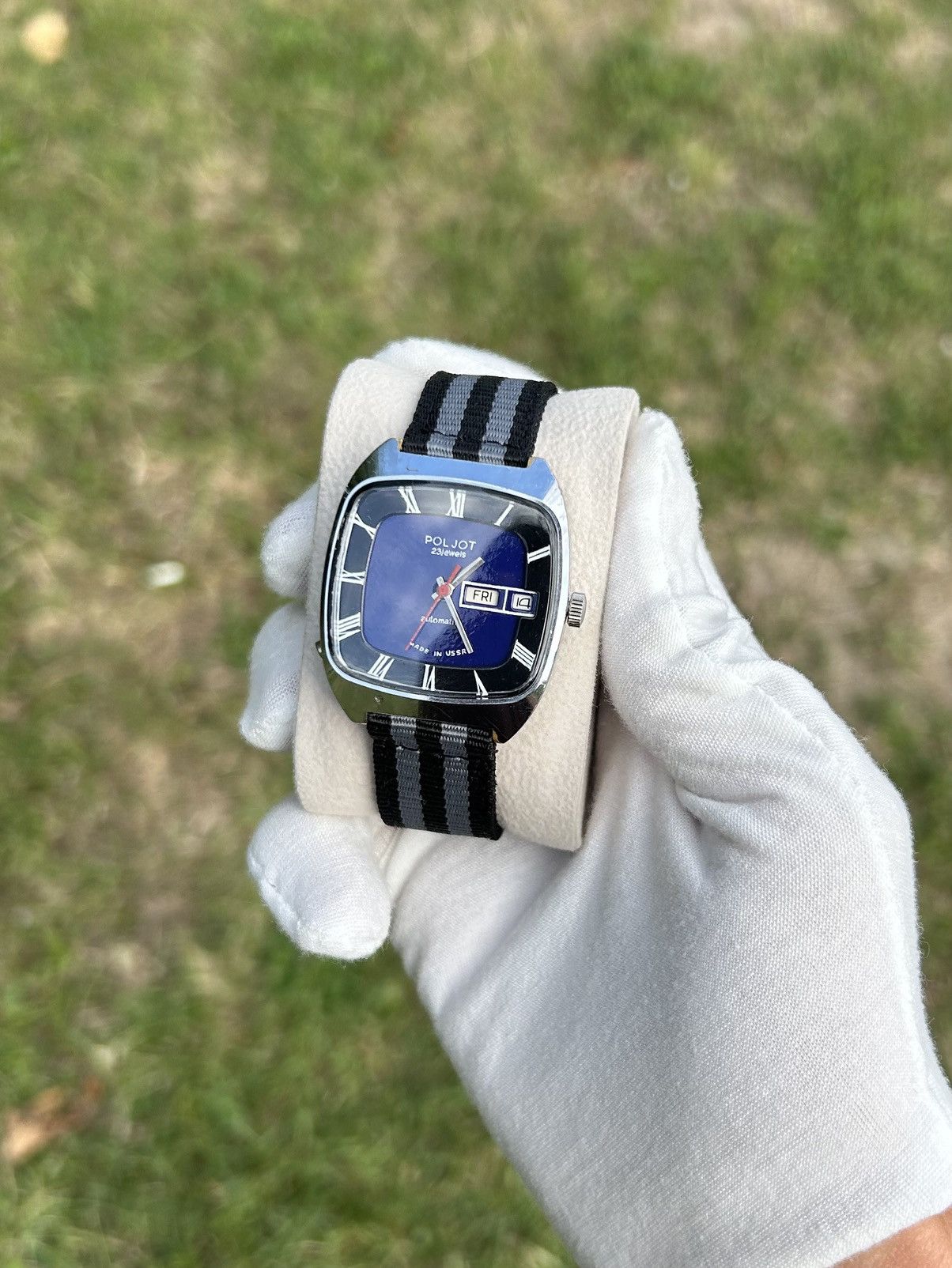 Vintage Vintage Watch Poljot Automatic USSR Soviet Mechanical 1980s Size ONE SIZE - 11 Thumbnail