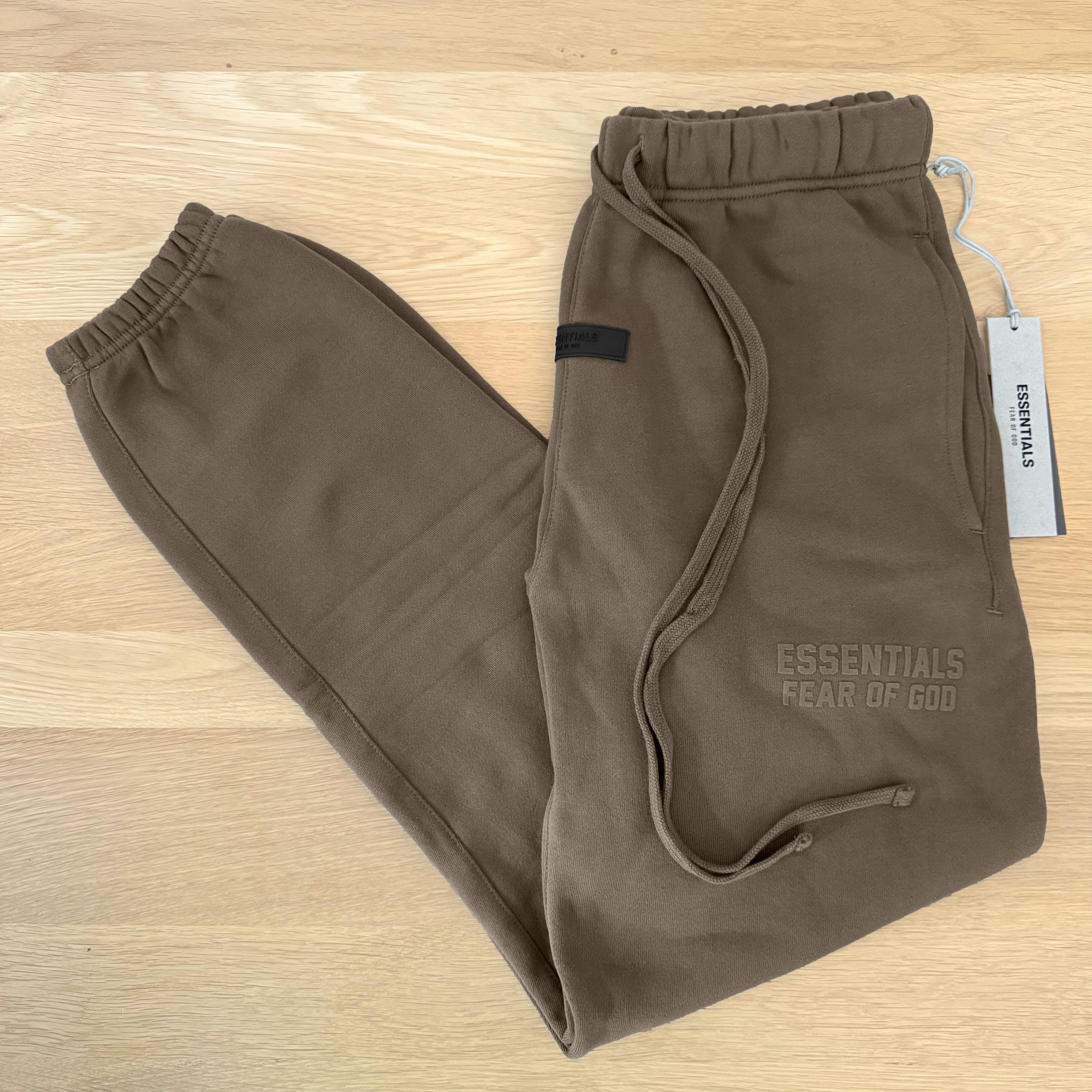 Fear of God Fear of God Essentials Fall 22 WOOD Sweatpants XS Size US 27 - 1 Thumbnail