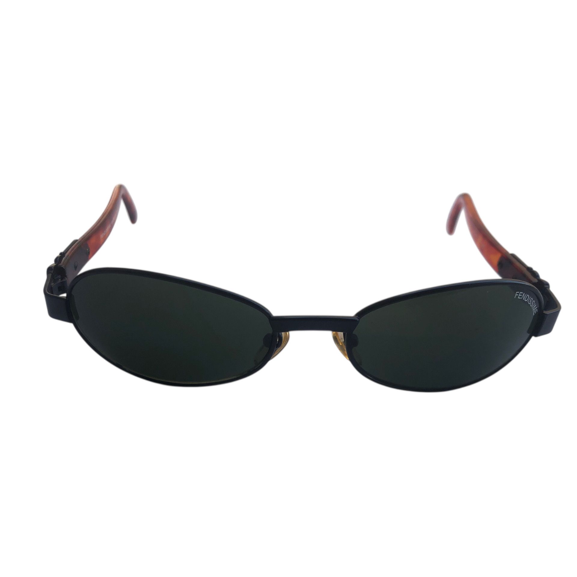 Fendi 🔥Vintage FENDISSIME by FENDI Mod.T41 Oval Gorpcore Eyewear Size ONE SIZE - 1 Thumbnail