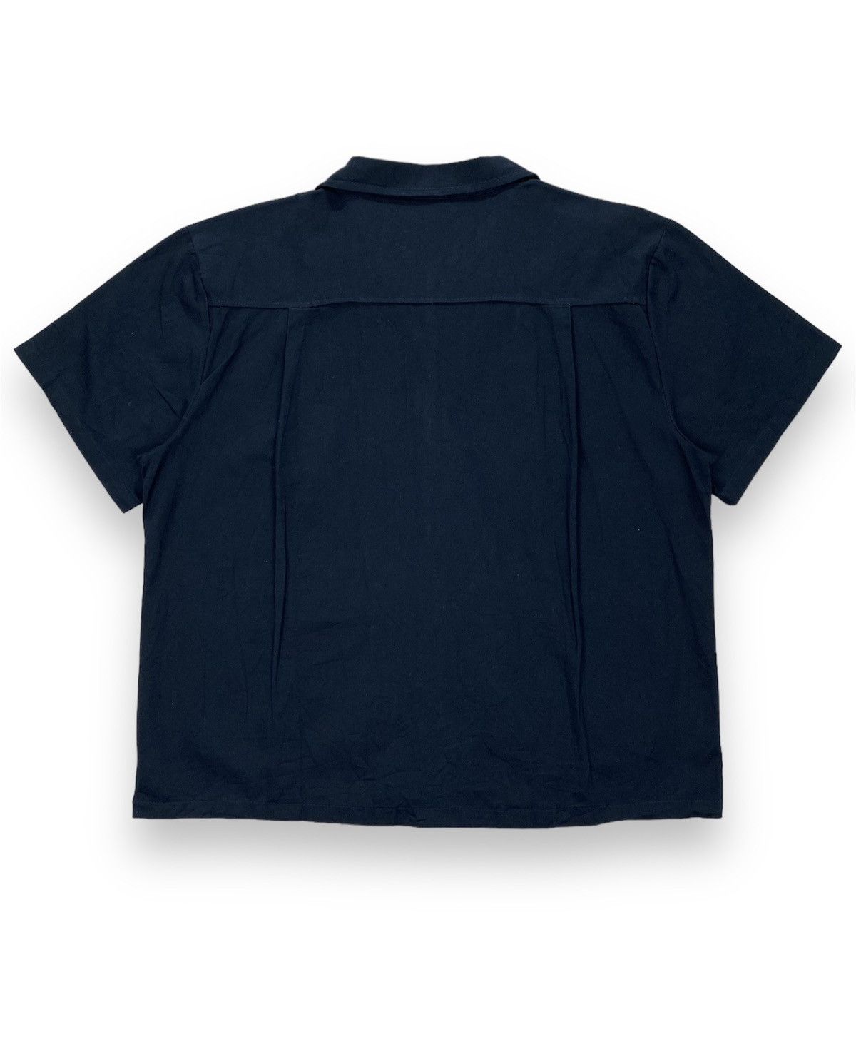 Japanese Brand Monoqlo Plus Open Collar Worker Shirt Size US M / EU 48-50 / 2 - 2 Thumbnail