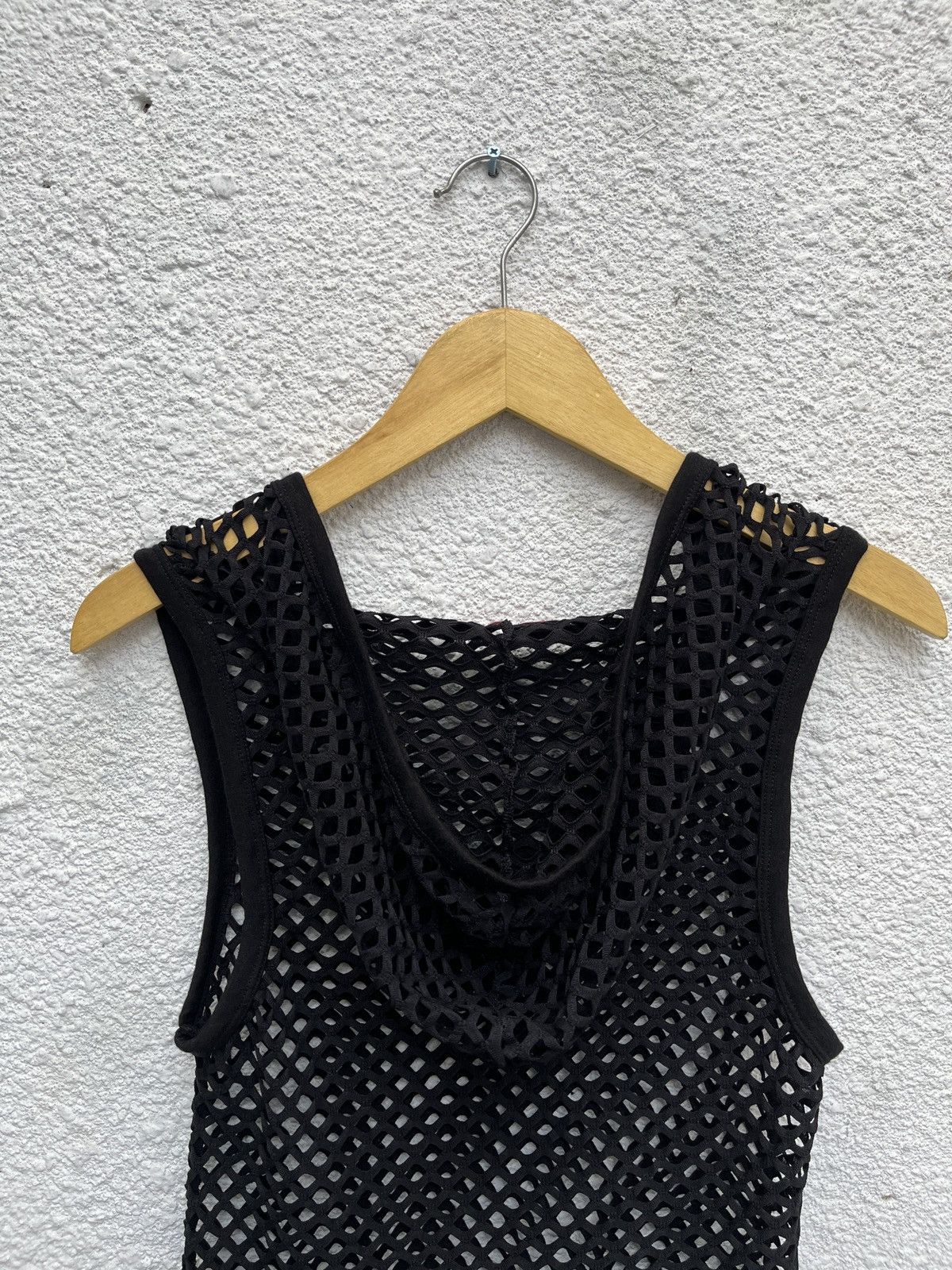 Prada Prada Fishnet Mesh Tank Top Hood Size US M / EU 48-50 / 2 - 8 Thumbnail