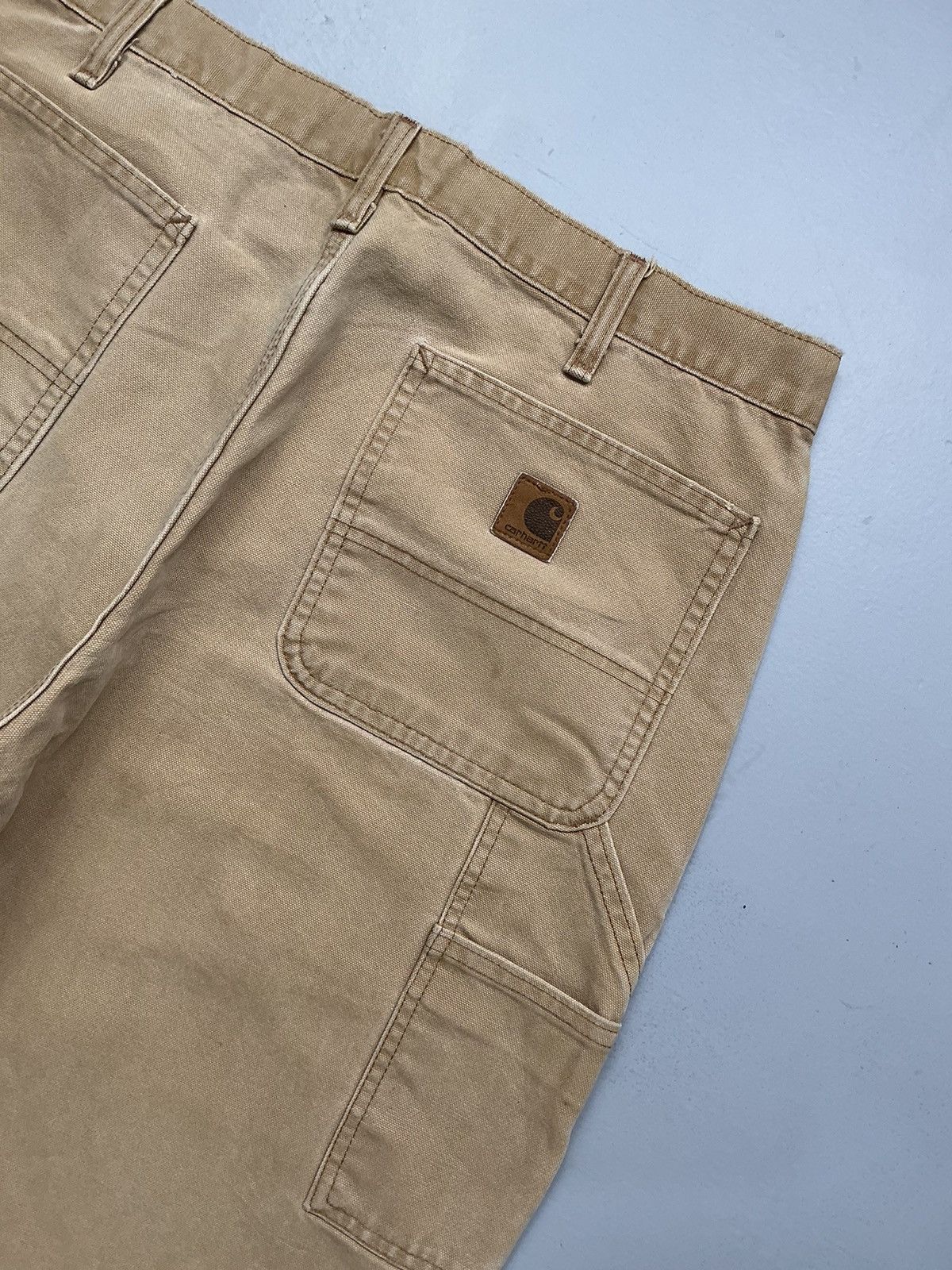 Carhartt Vintage Carhartt B11 BRN carpenter workwear denim Size US 36 / EU 52 - 10 Thumbnail