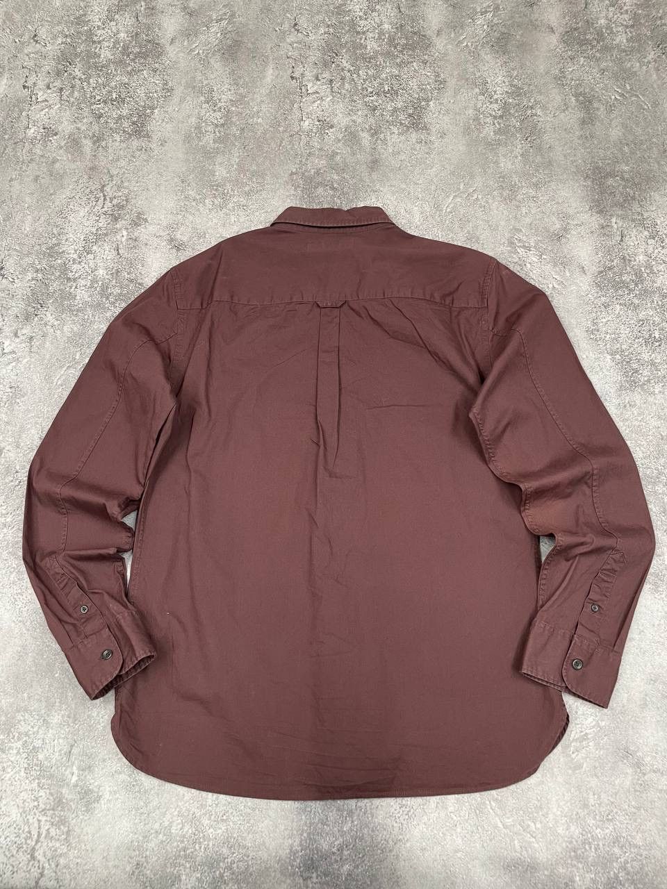 Allsaints AllSaints Men Cotton Shirt Button Down Long Sleeve Brown Size US M / EU 48-50 / 2 - 8 Thumbnail