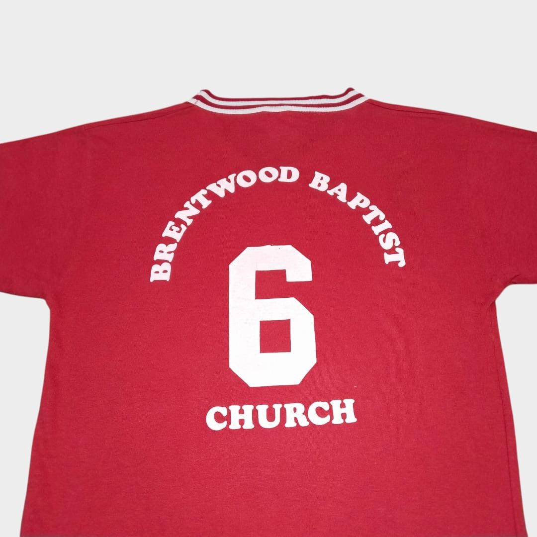 Warehouse & Co. Vintage 1980s Bantams "Brentwood Baptist church" tee Size US M / EU 48-50 / 2 - 3 Thumbnail