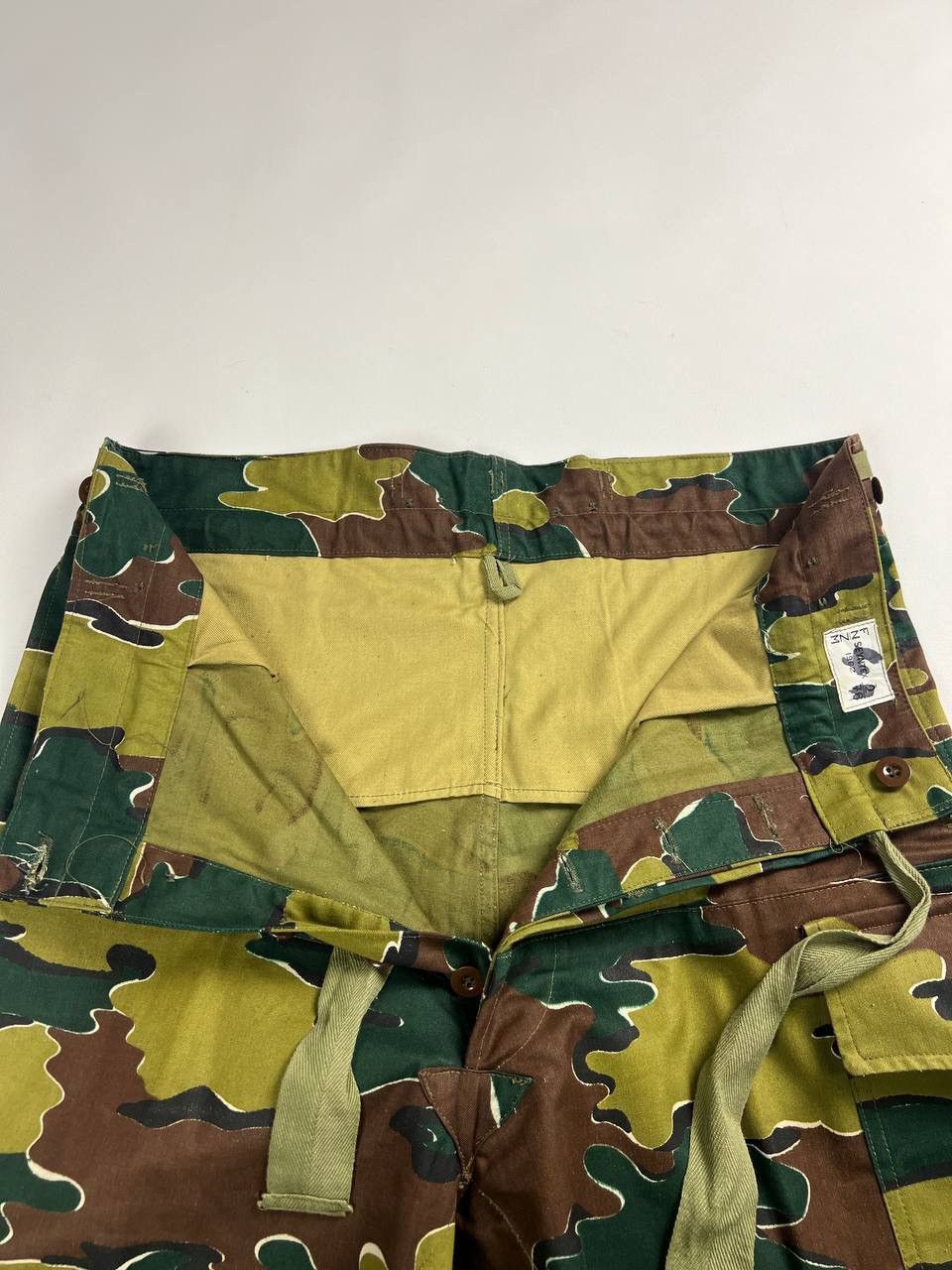Vintage Old Belgian Jigsaw Camo Pants Seyntex 1962 Belgium cargo Size US 34 / EU 50 - 16 Thumbnail