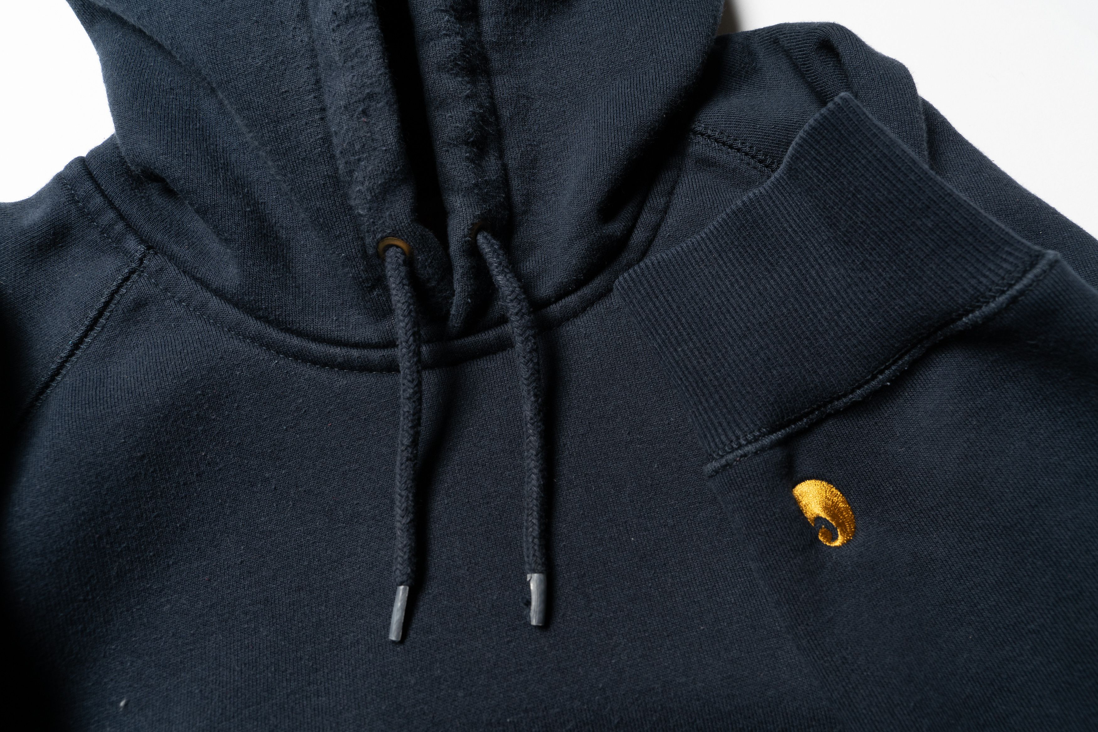 Carhartt Wip 🔵 CARHARTT Hooded Chase Sweat Baggy Fit Navy Small Logo Y2K Size US L / EU 52-54 / 3 - 7 Thumbnail