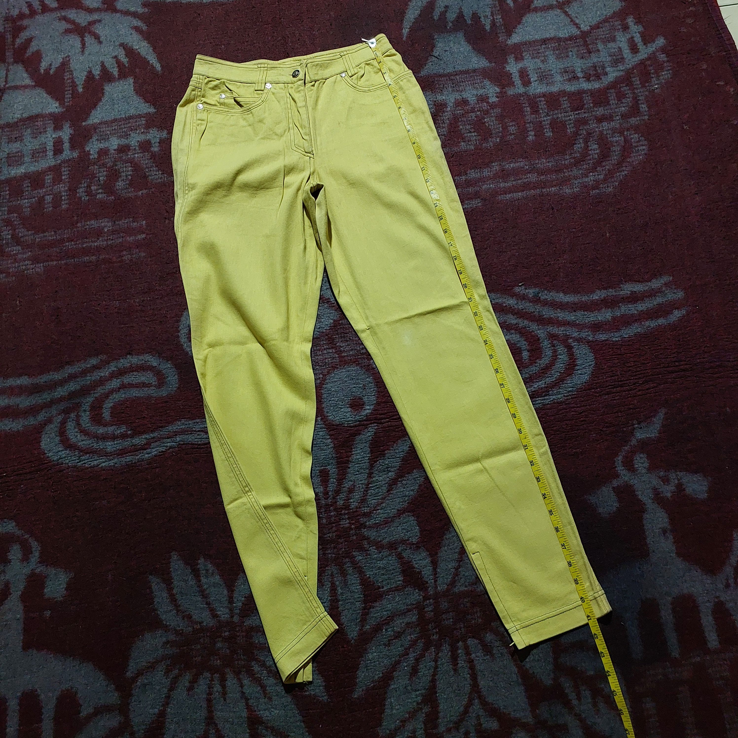 Versace vintage Gianni Versace slim fit jeans zipper on the legs Size 28" / US 6 / IT 42 - 11 Thumbnail