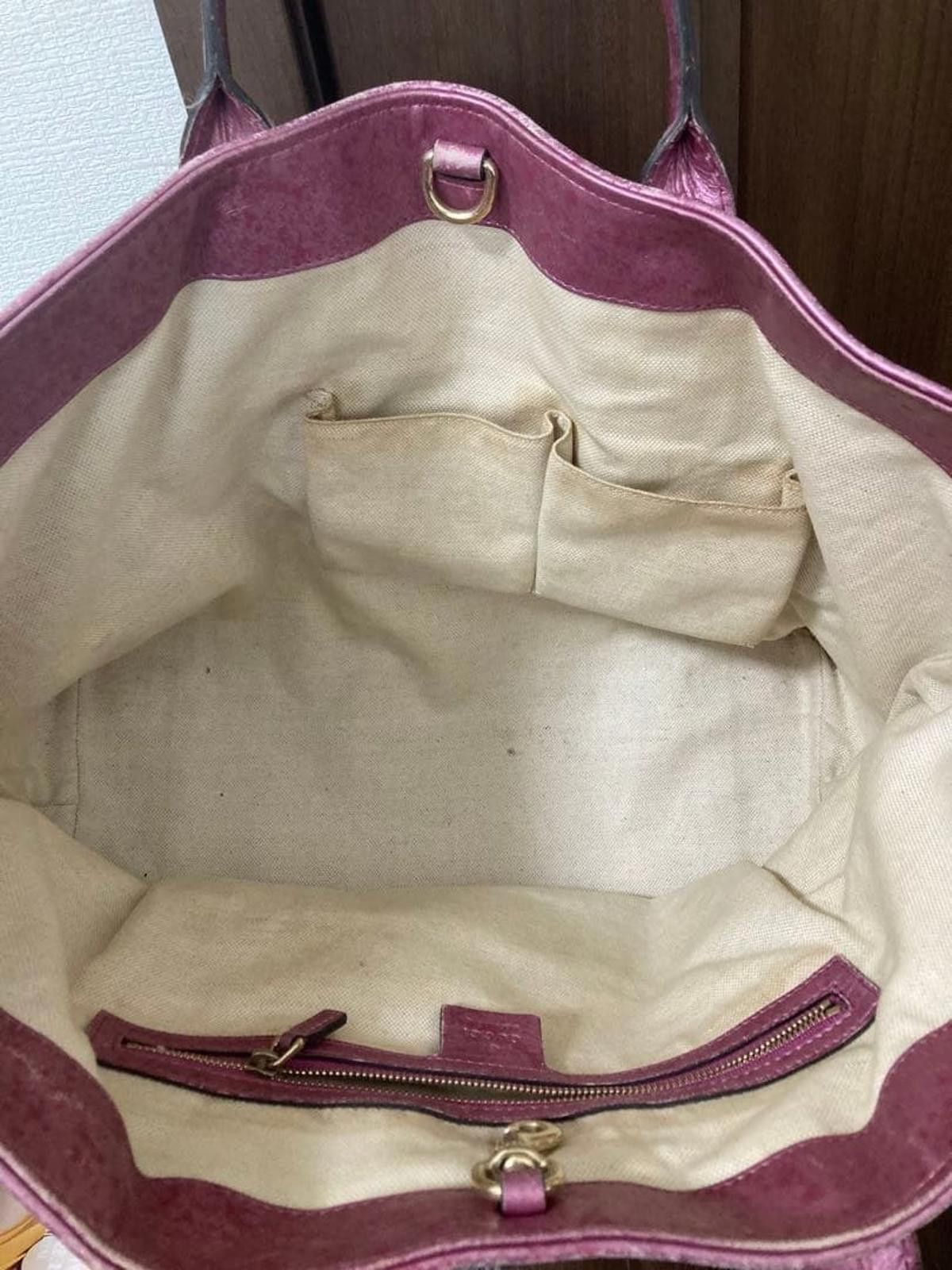 Gucci Gucci - Beige Monogram Canvas Bag Size ONE SIZE - 3 Thumbnail