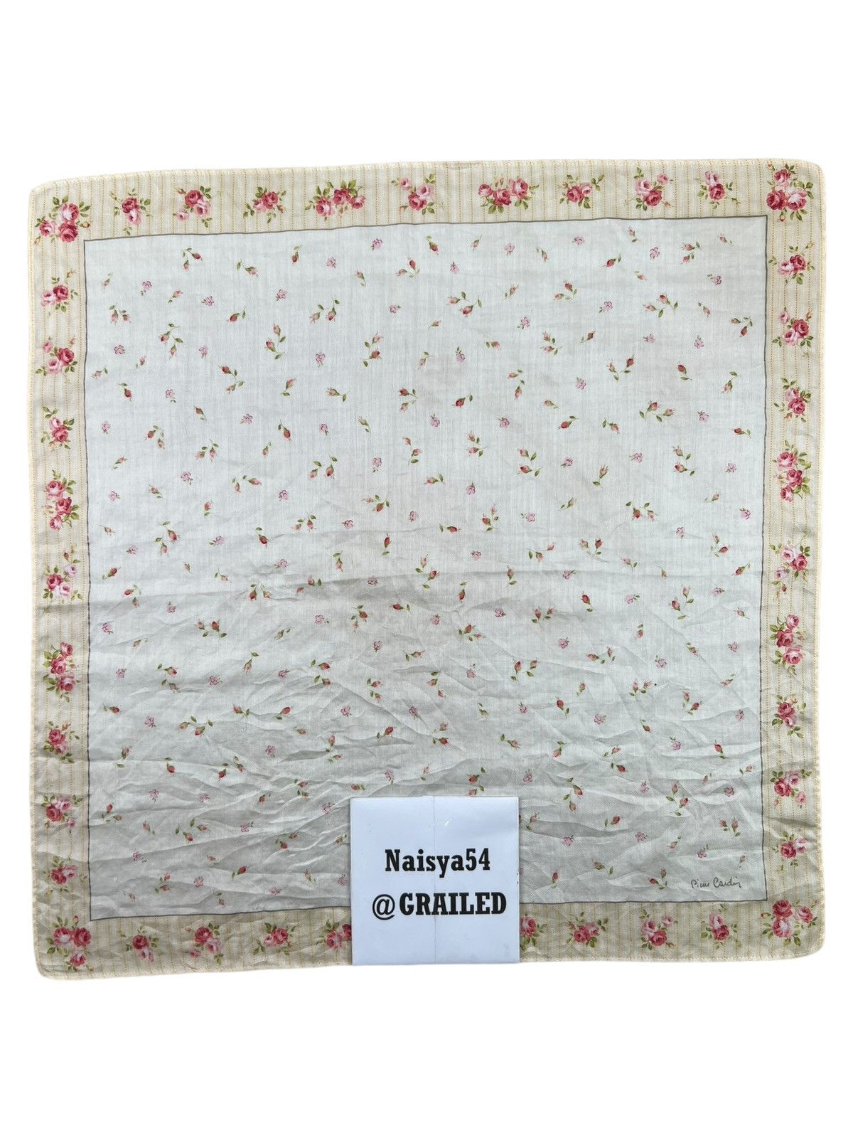 Pierre Cardin Pierre Cardin Handkerchief Neckerchief Bandana Pocketsquare Size ONE SIZE - 6 Thumbnail