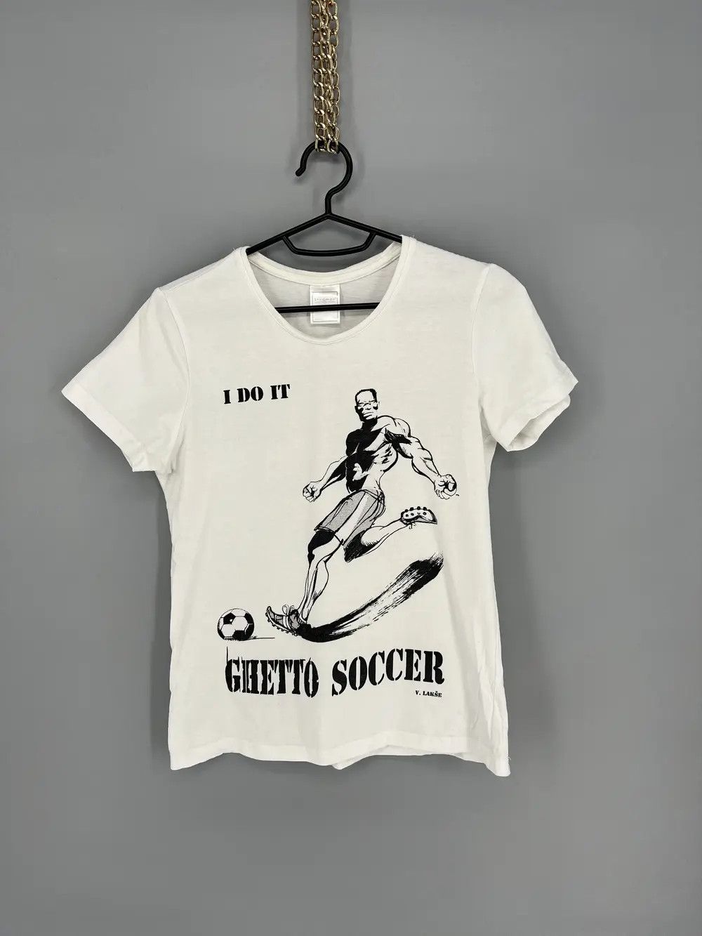 Vintage Vintage 90s " i do it ghetto football " Streetwear style Size US M / EU 48-50 / 2 - 1 Thumbnail