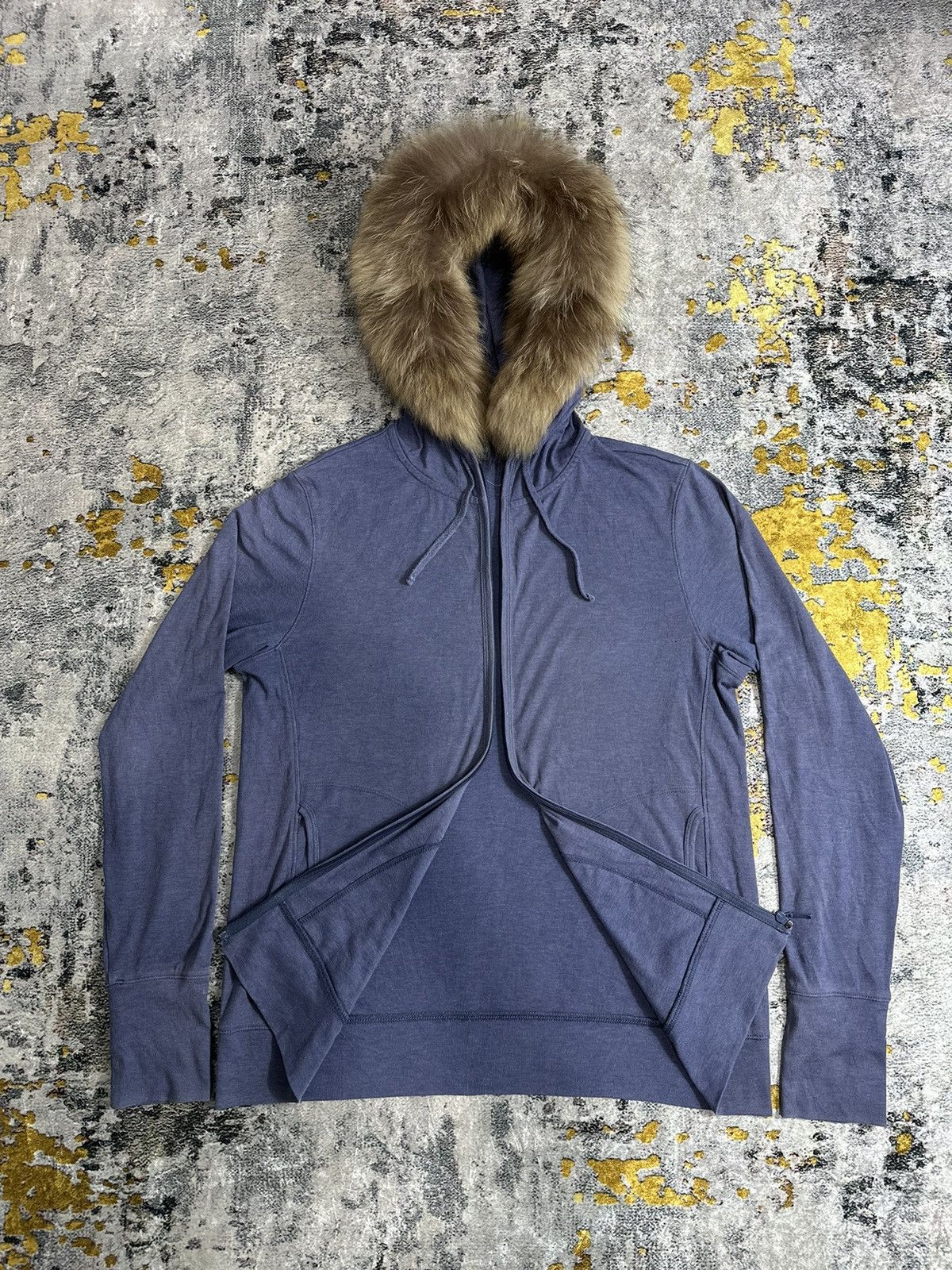 20471120 NICE FADED FUR ZIP UP HOODIE IFSIXWASNINE LGB STYLE Size US M / EU 48-50 / 2 - 3 Thumbnail