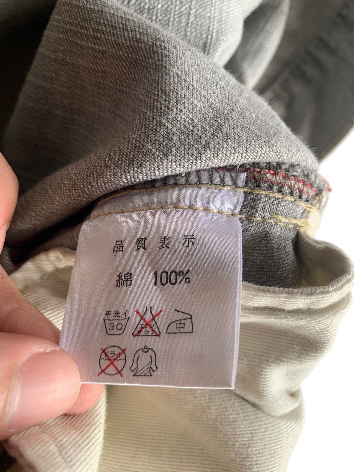 BAL BAL DENIM BUCKLE BACK SELVEDGE JAPANESE STREETWEAR DENIM Size US 34 / EU 50 - 16 Thumbnail