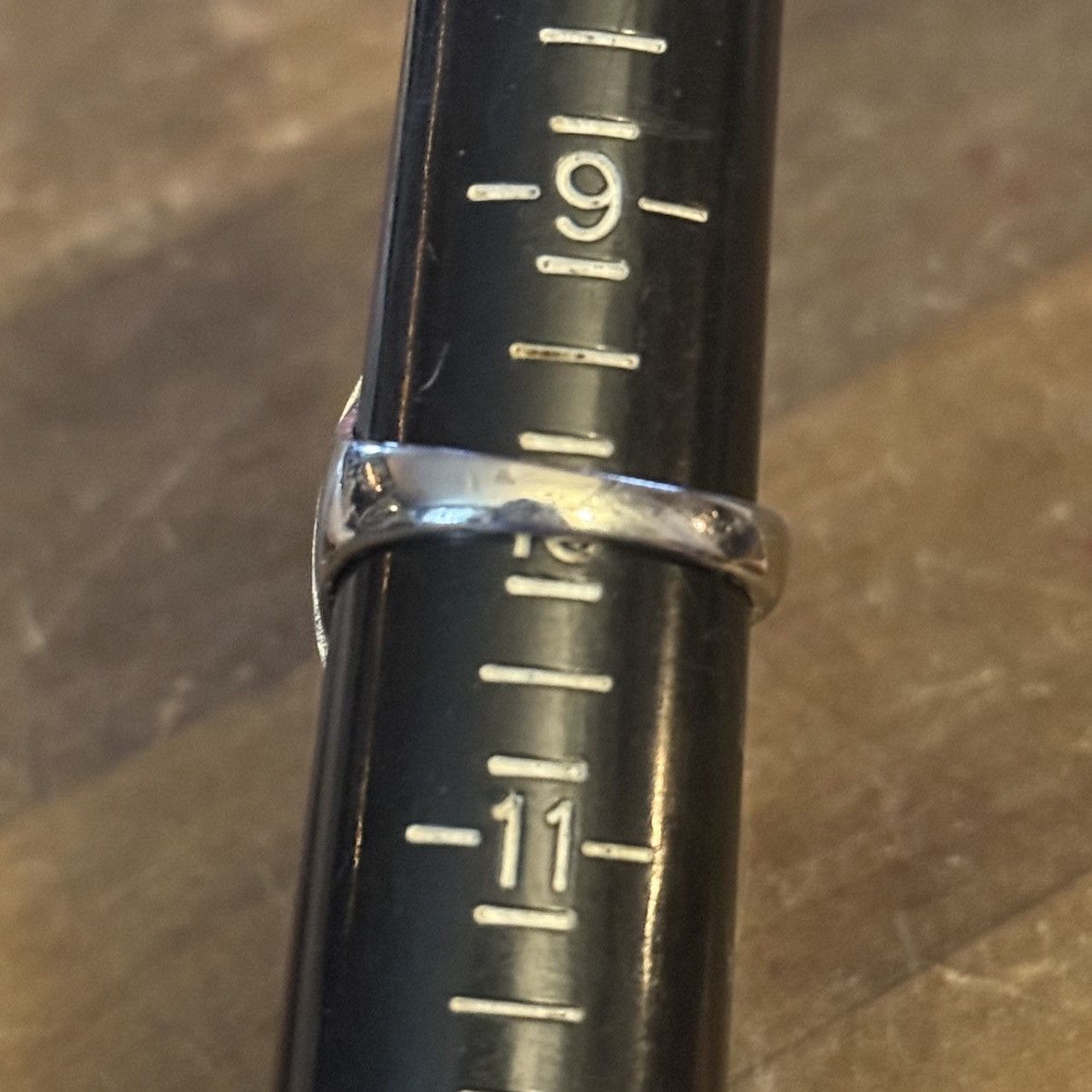 Vintage Vintage silver tone gray cats eye stone ring Size ONE SIZE - 4 Thumbnail