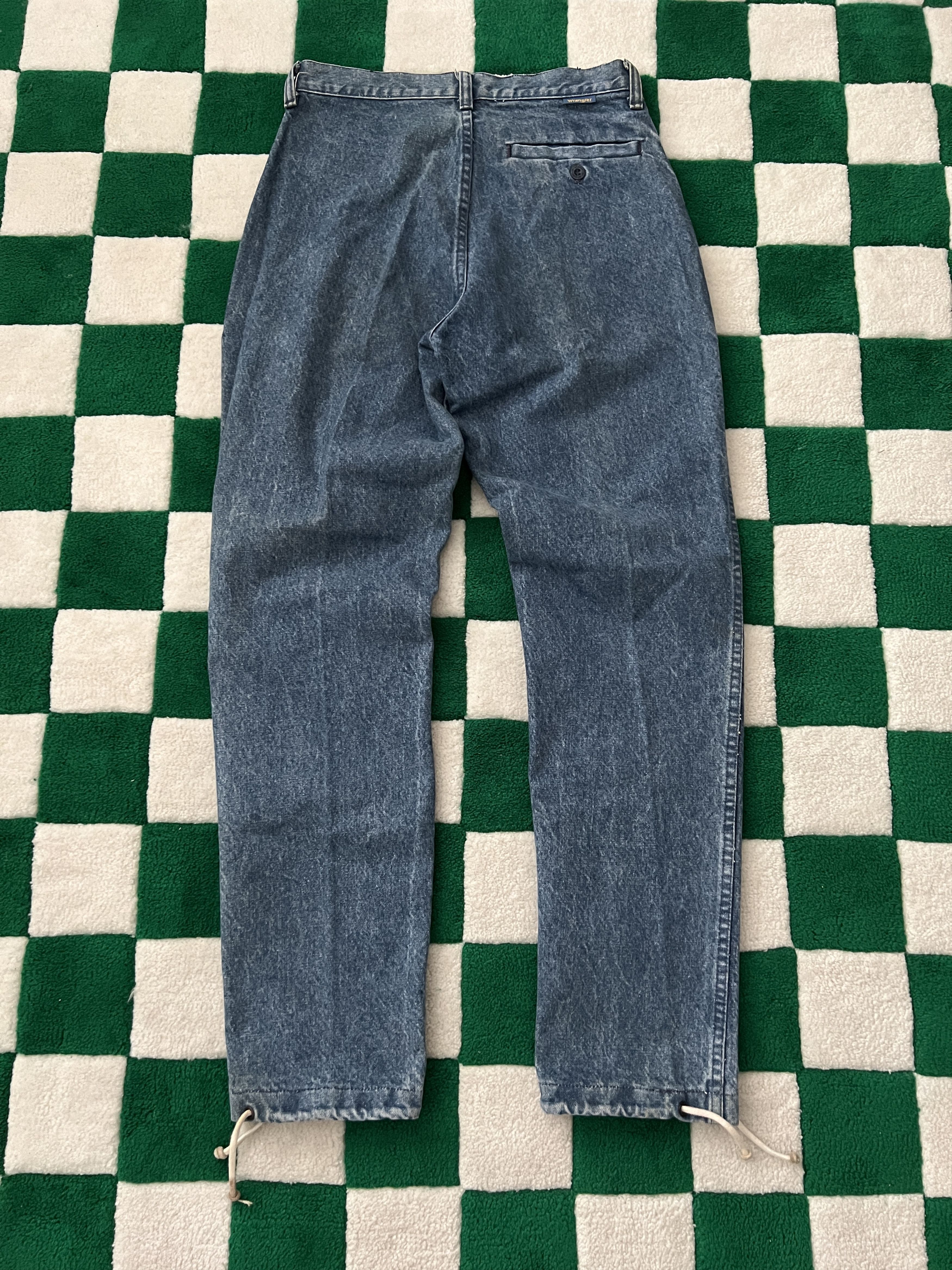 Vintage Vintage 90s Wrangler Washed Denim Jeans W30 L30 Size 30" / US 8 / IT 44 - 2 Thumbnail
