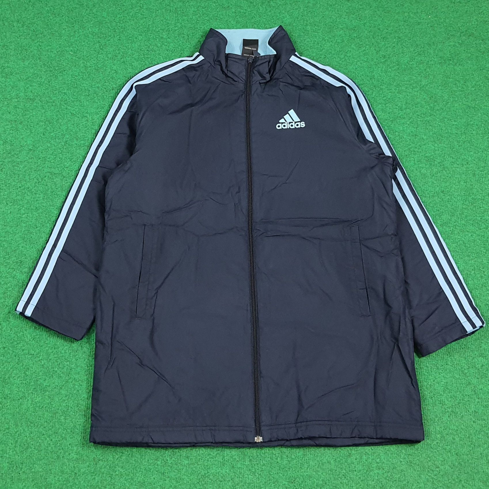 Adidas Vintage Adidas Stripes Custom Yohji Logo Jacket C281N12 Size US M / EU 48-50 / 2 - 3 Thumbnail