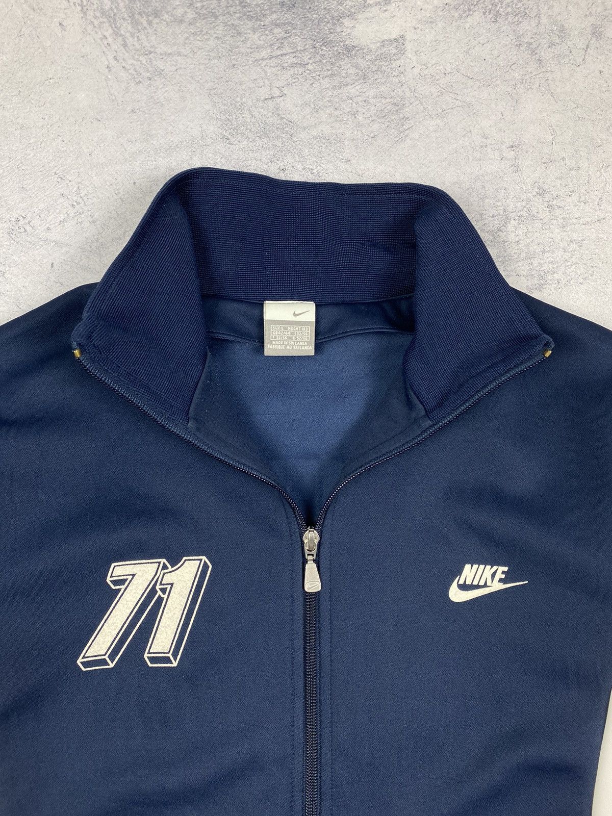 Nike Vintage Nike Athletic Track Jacket Full Zip Up Y2K Workout Size US L / EU 52-54 / 3 - 4 Thumbnail