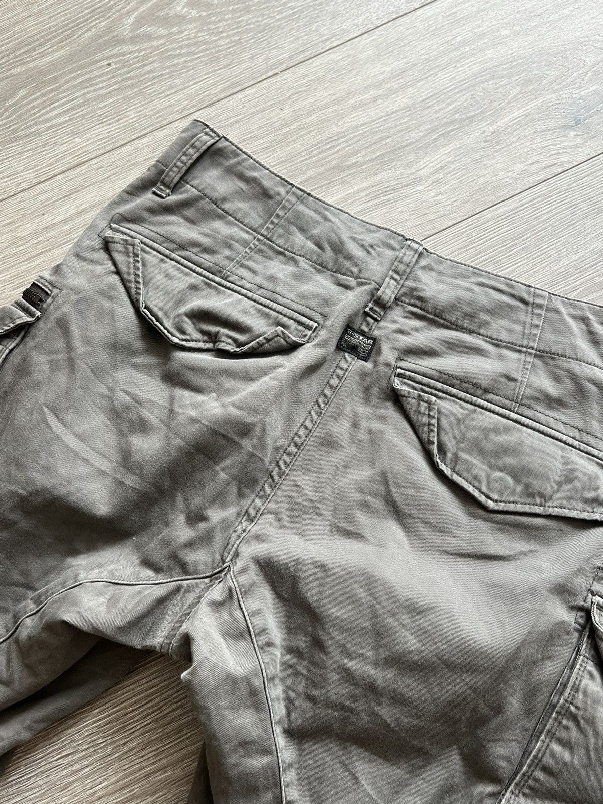 G-Star × Vintage Vintage G Star Raw Cargo Pants Size US 32 / EU 48 - 13 Thumbnail