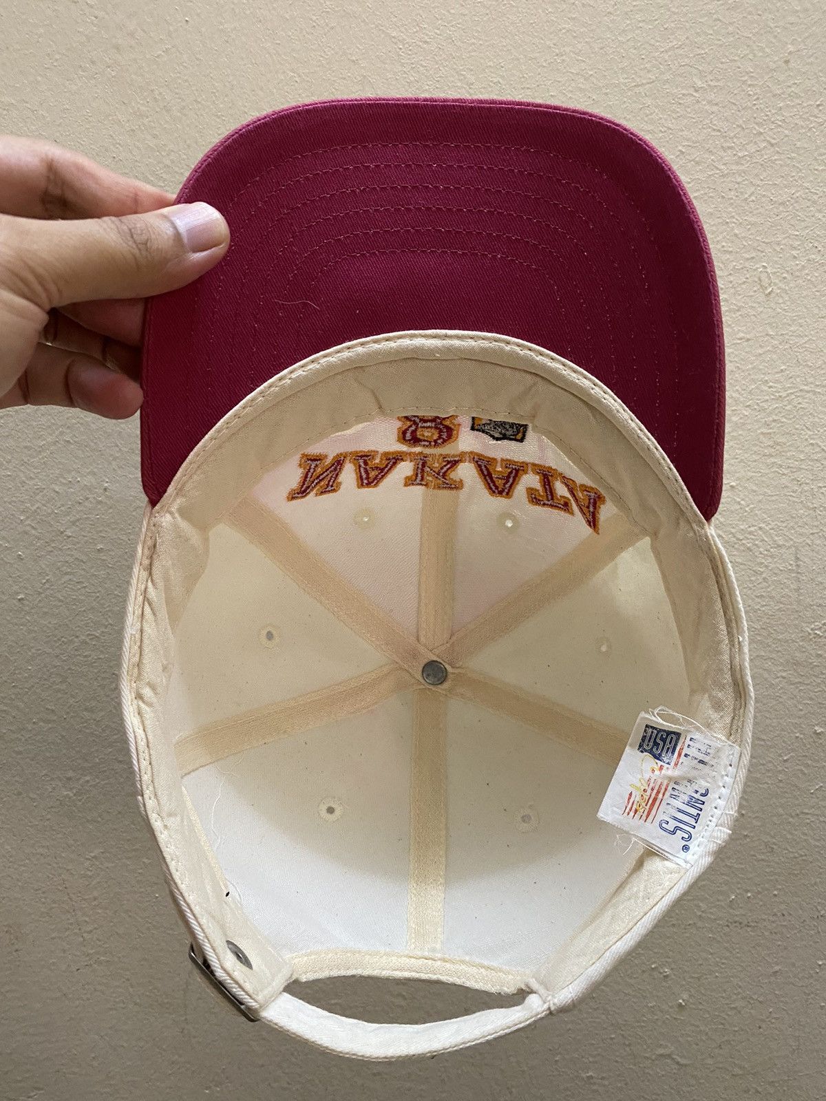 Vintage VERY RARE VINTAGE NAKATA AS ROMA Y2K HAT Size ONE SIZE - 6 Thumbnail