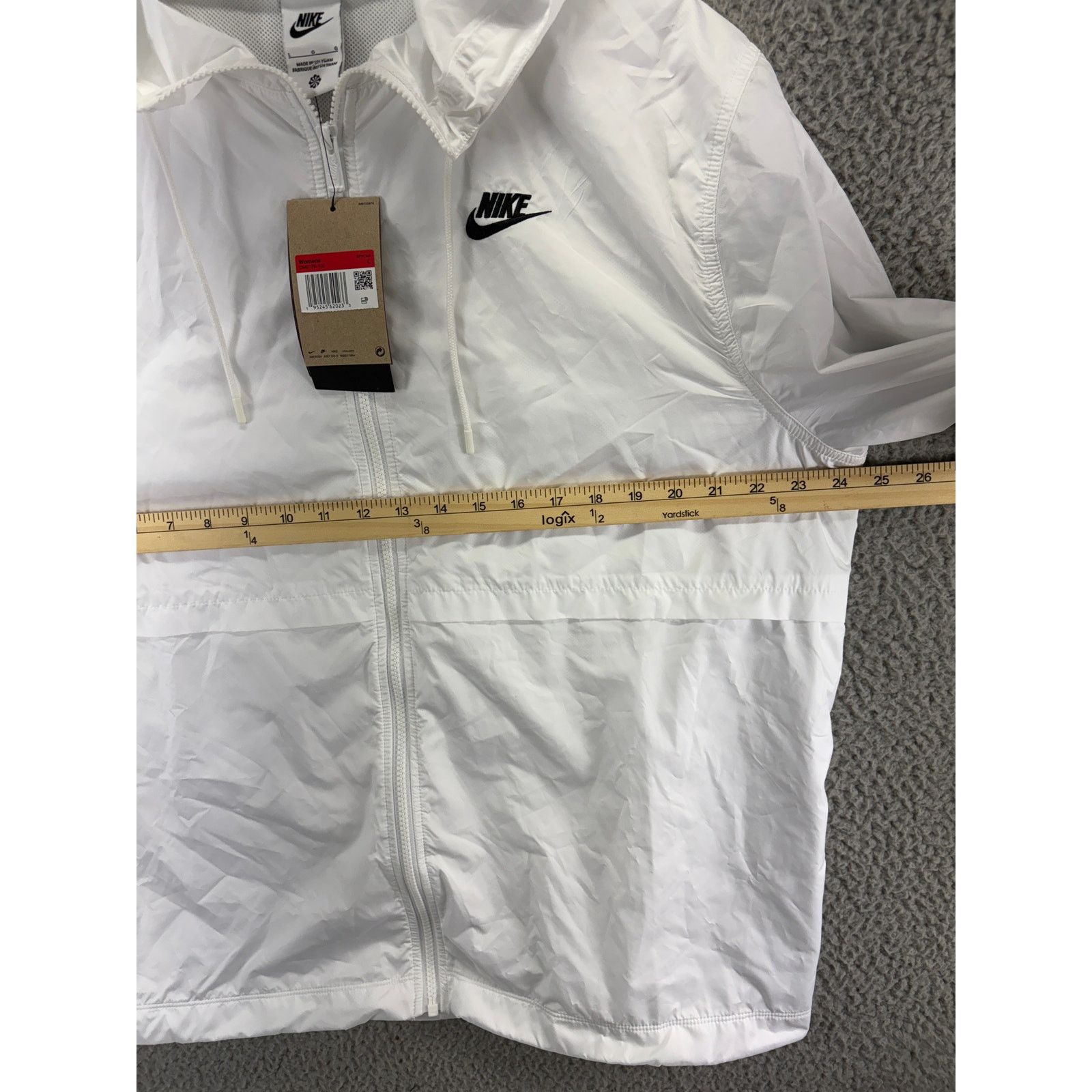 Nike Nike Windrunner Water Repel Jacket Womens Large White NEW L Size L / US 10 / IT 46 - 6 Thumbnail
