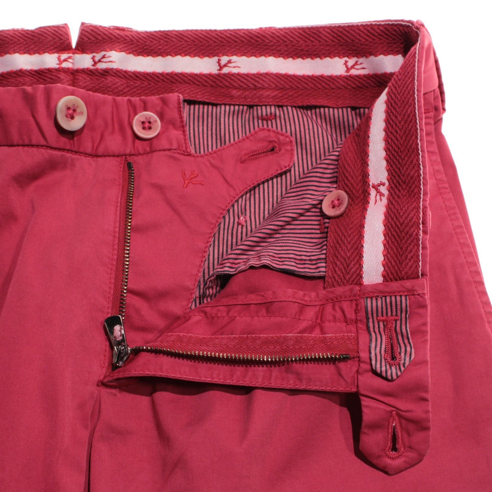 Isaia isaia New with tags Chino Size 30 US In Red Size US 30 / EU 46 - 3 Thumbnail