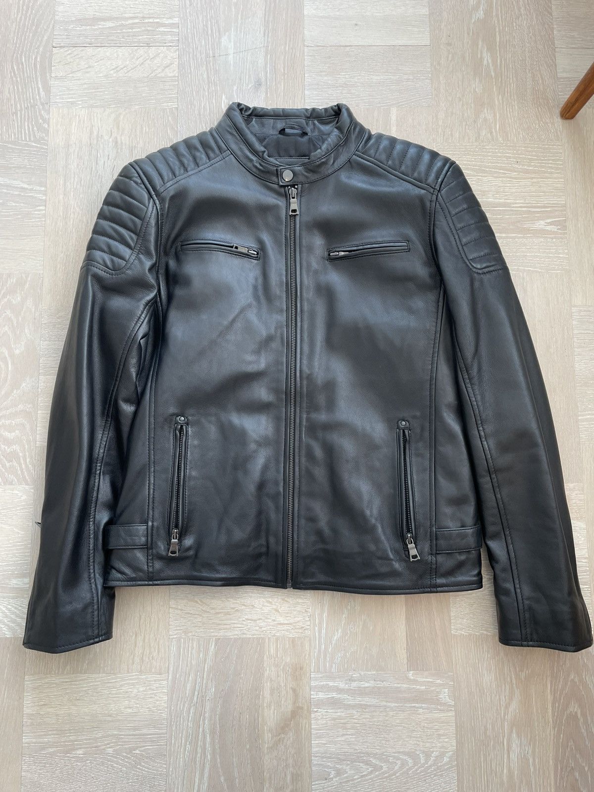 Other Black Leather Jacket Size US M / EU 48-50 / 2 - 1 Thumbnail