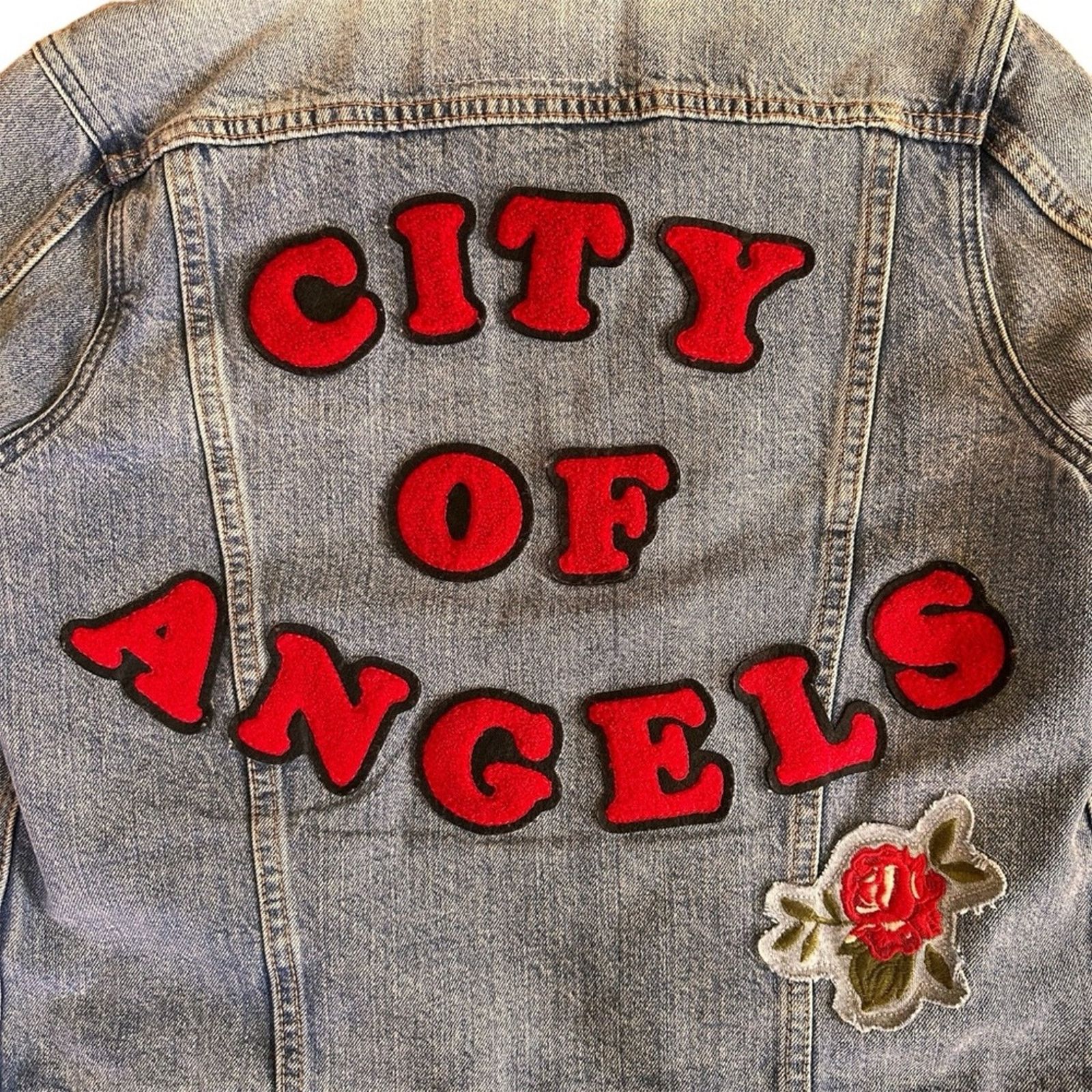 Lucky Brand Lucky Brand "City of Angels" Denim Jacket - Size Small Size S / US 4 / IT 40 - 4 Thumbnail