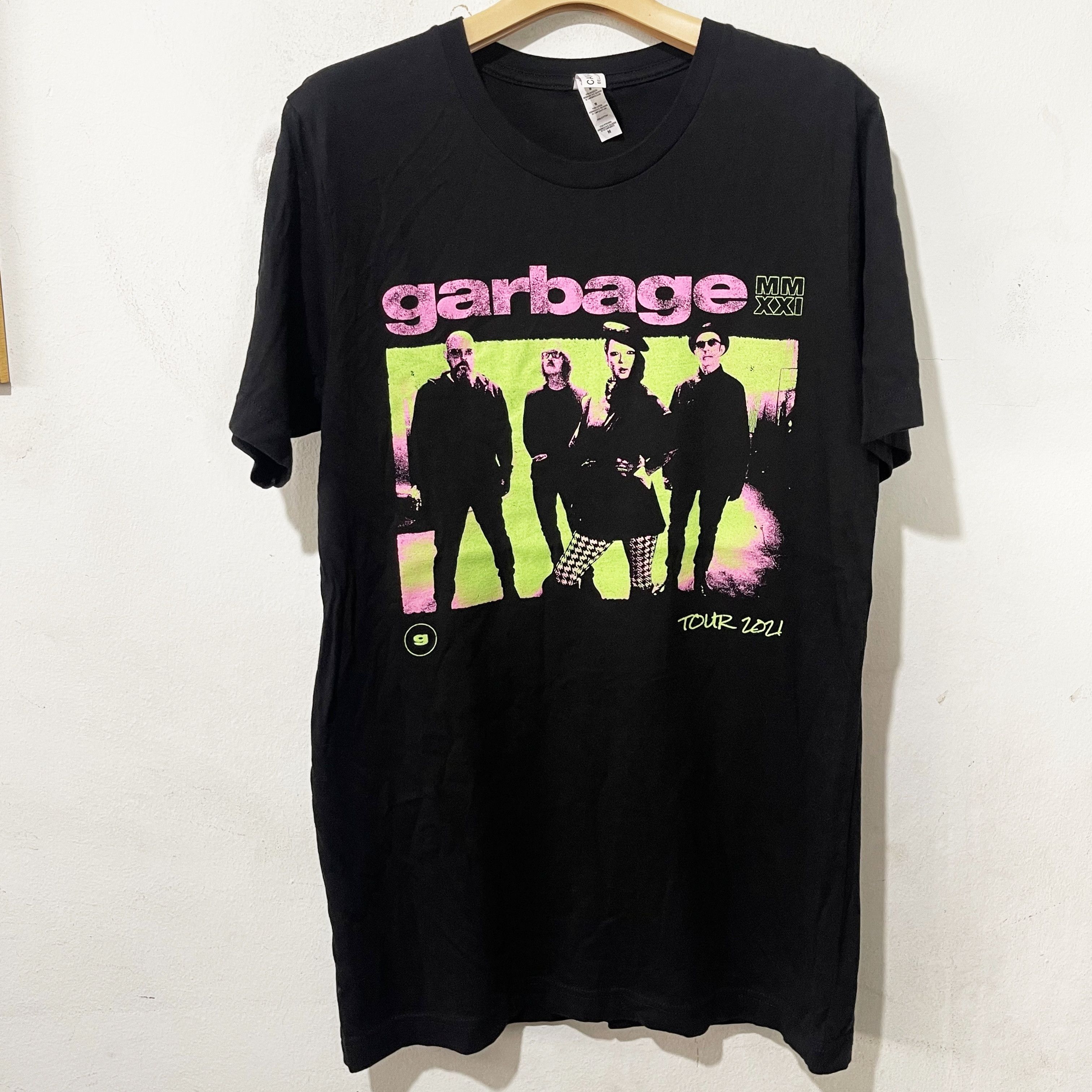 Band Tees Garbage Tour 2021 Band T-shirt Size US M / EU 48-50 / 2 - 1 Thumbnail
