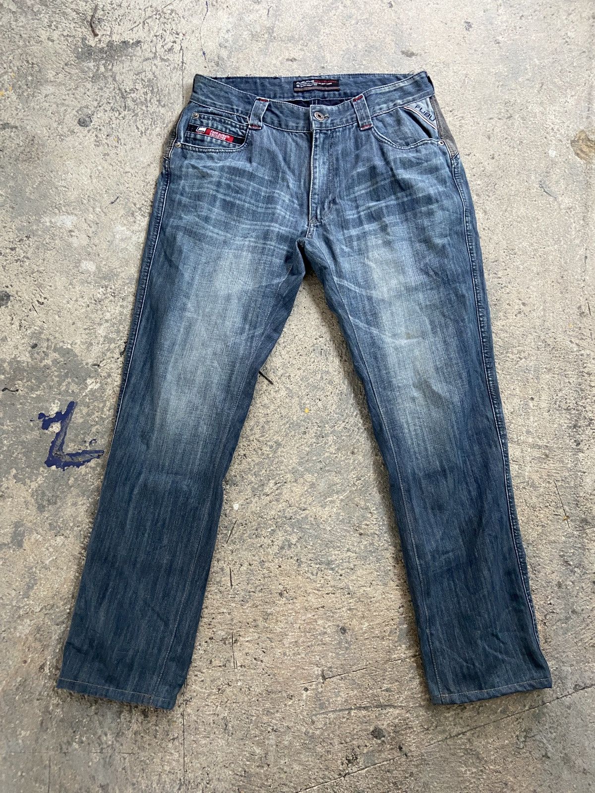 Fubu × Vintage Vintage Fubu Spellout Denim Size US 32 / EU 48 - 17 Thumbnail