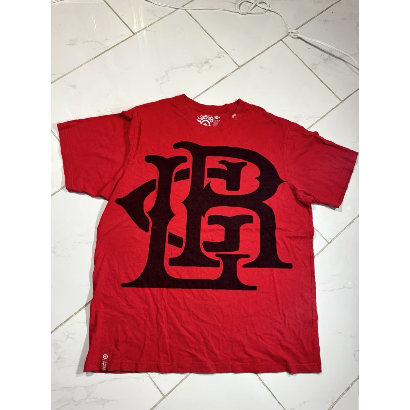 Logo 7 VINTAGE LRG T-Shirt Red 2XL Men Logo 2XL Y2K Cyber Skater Big Logo Size US XXL / EU 58 / 5 - 3 Thumbnail