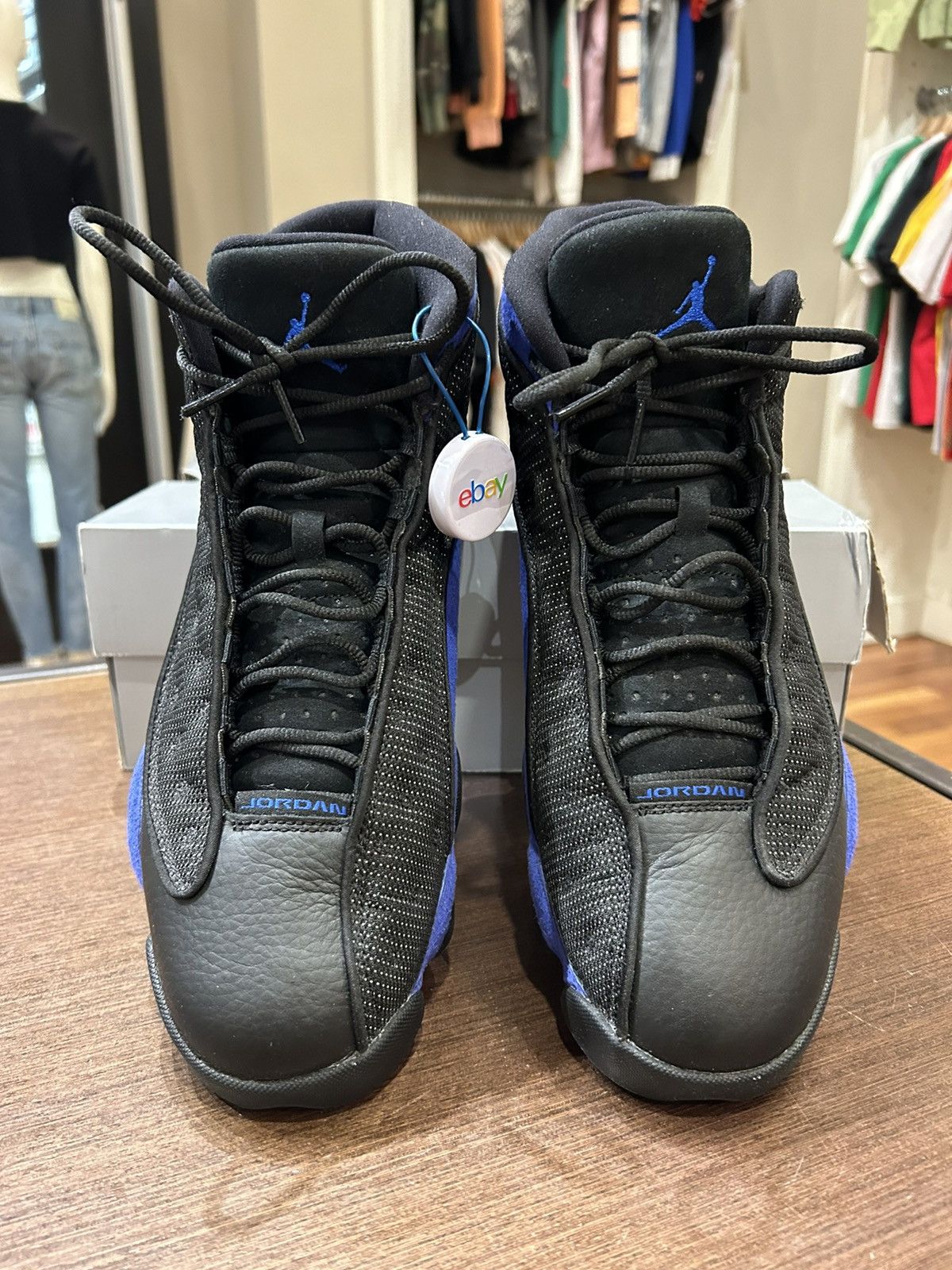 Jordan Brand Jordan 13 Retro Black Hyper Royal Size US 11 / EU 44 - 3 Thumbnail