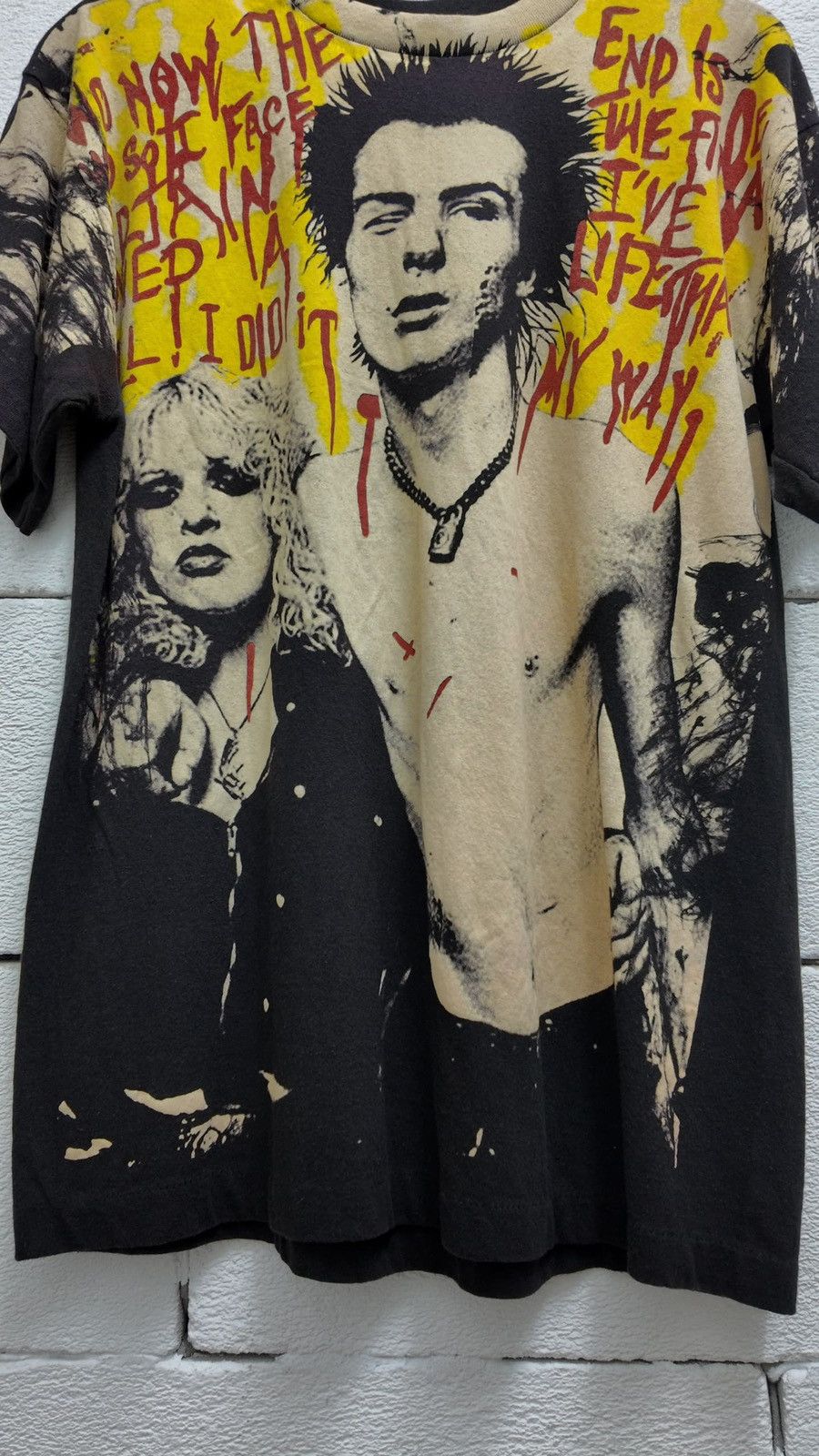 Band Tees Custom Tee Sid & Nancy Fullprint Size US L / EU 52-54 / 3 - 4 Thumbnail