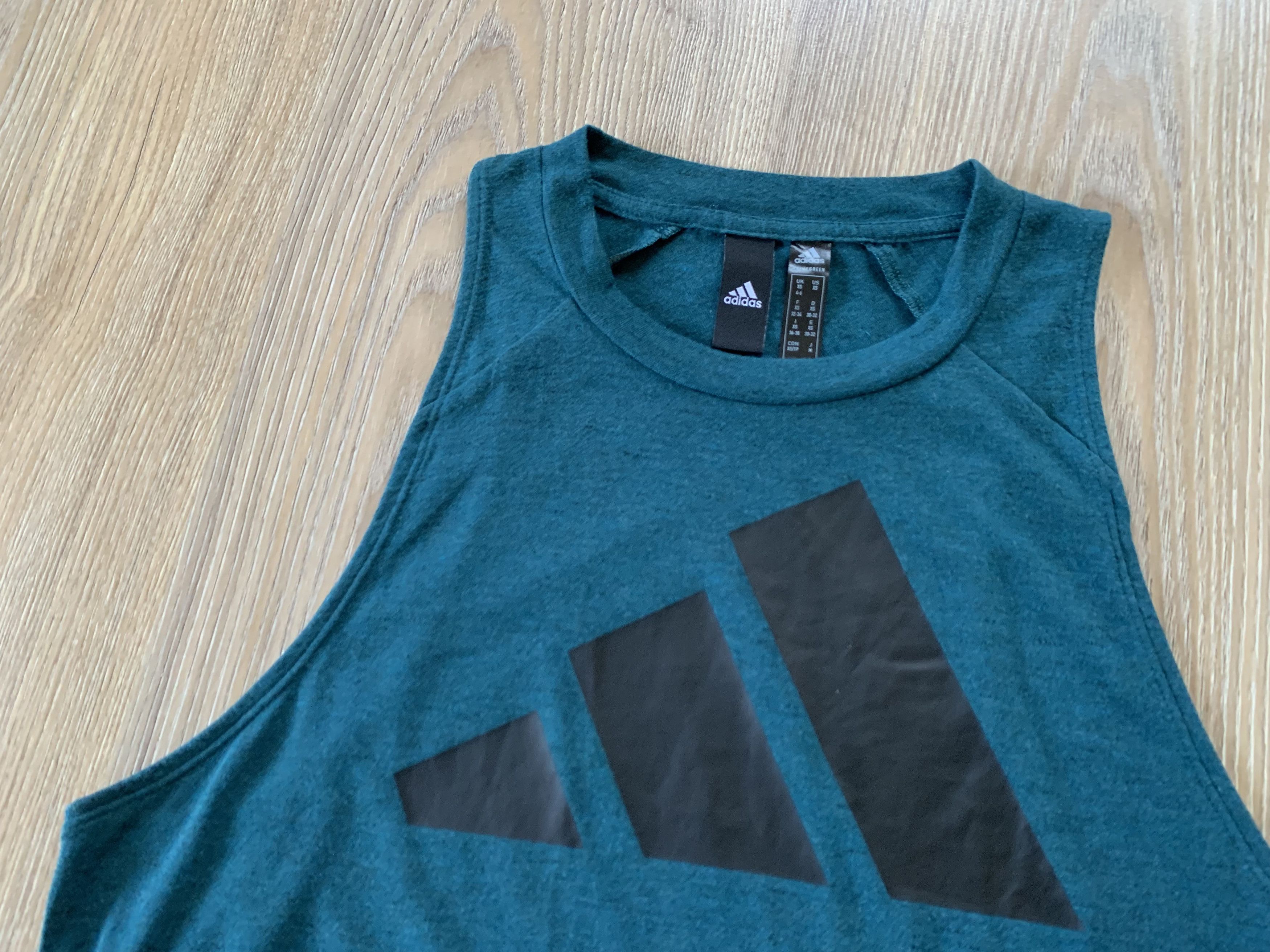 Adidas Adidas Prime Green Big Logo Tank Top Size US XS / EU 42 / 0 - 4 Thumbnail