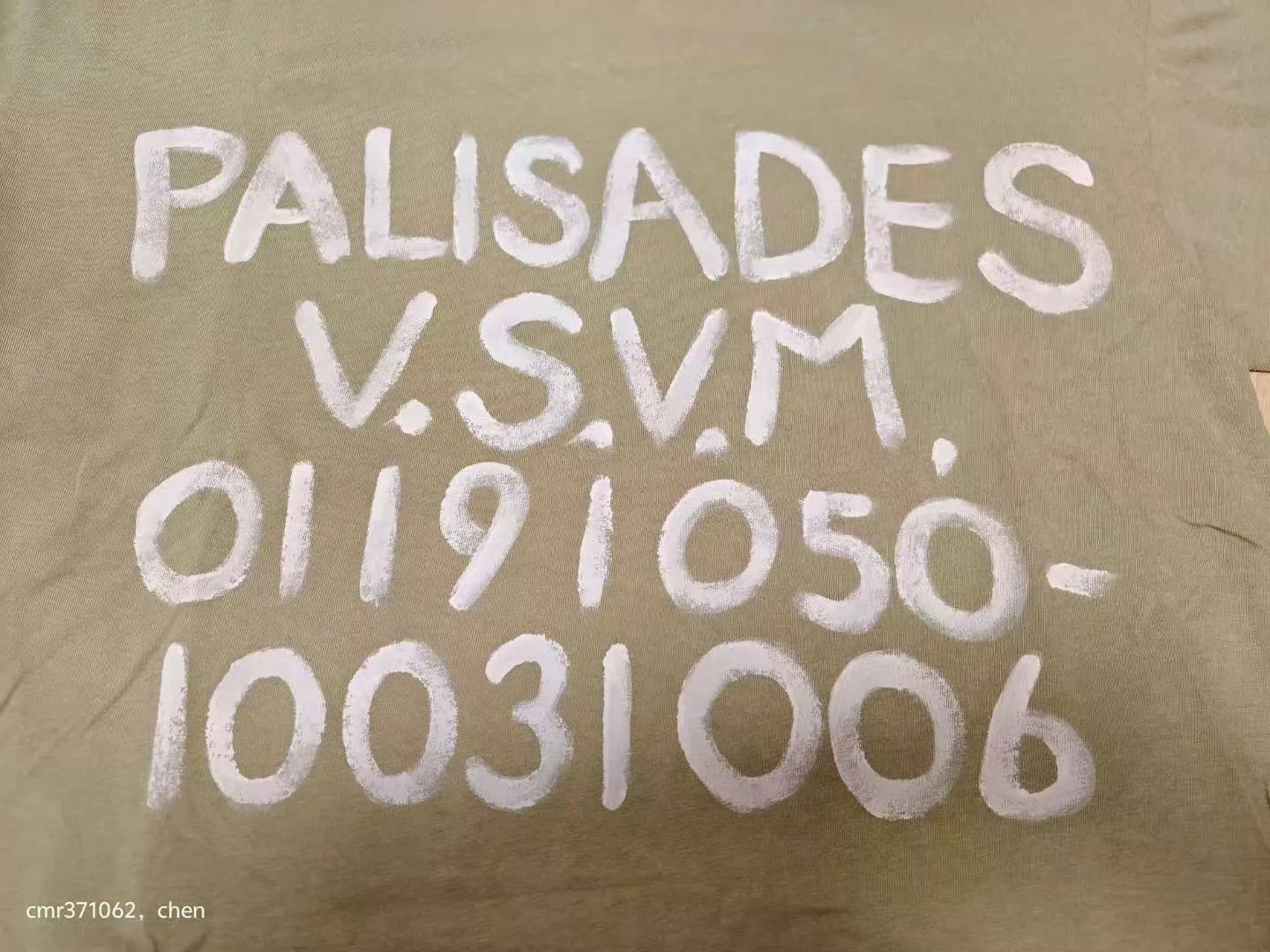 Visvim visvim 19ss jumbo tee palisades hand-painted lt green 1 Size US S / EU 44-46 / 1 - 2 Thumbnail