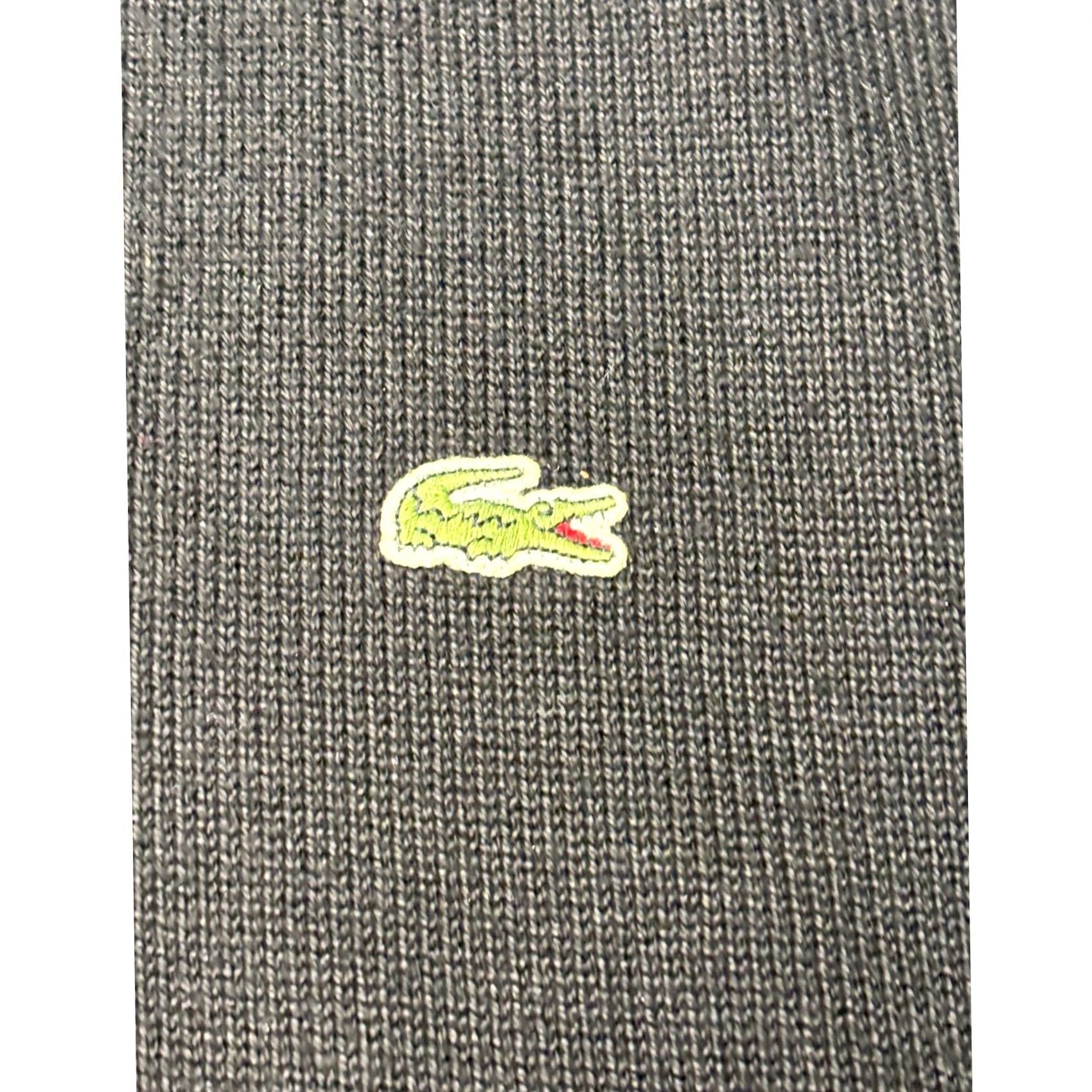 Lacoste Lacoste Men Black 1/4 Zip Mock Neck Sweater Cotton Size 4 Pullover Knit Logo Zipper Casual Fall Winter Mens Size US S / EU 44-46 / 1 - 2 Thumbnail
