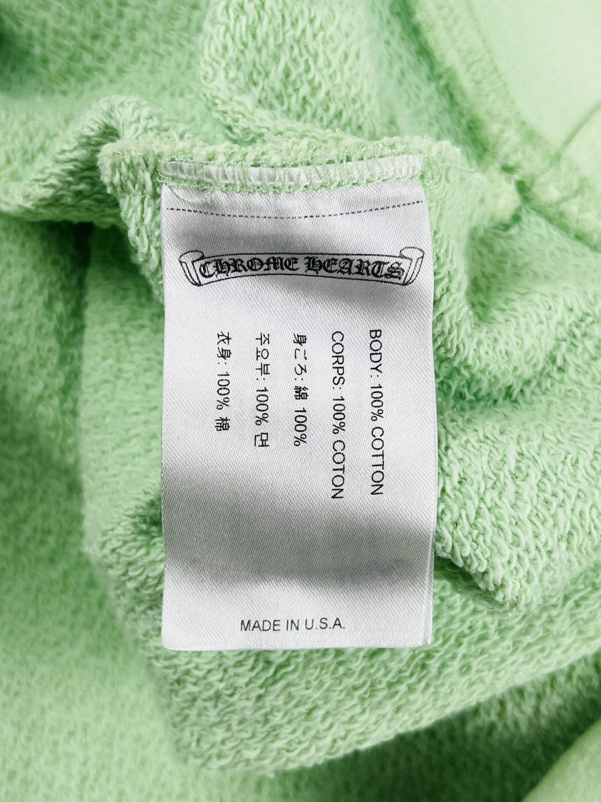 Chrome Hearts Chrome Hearts Matty Boy Lust Hoodie Sea Green Size US XXL / EU 58 / 5 - 16 Thumbnail