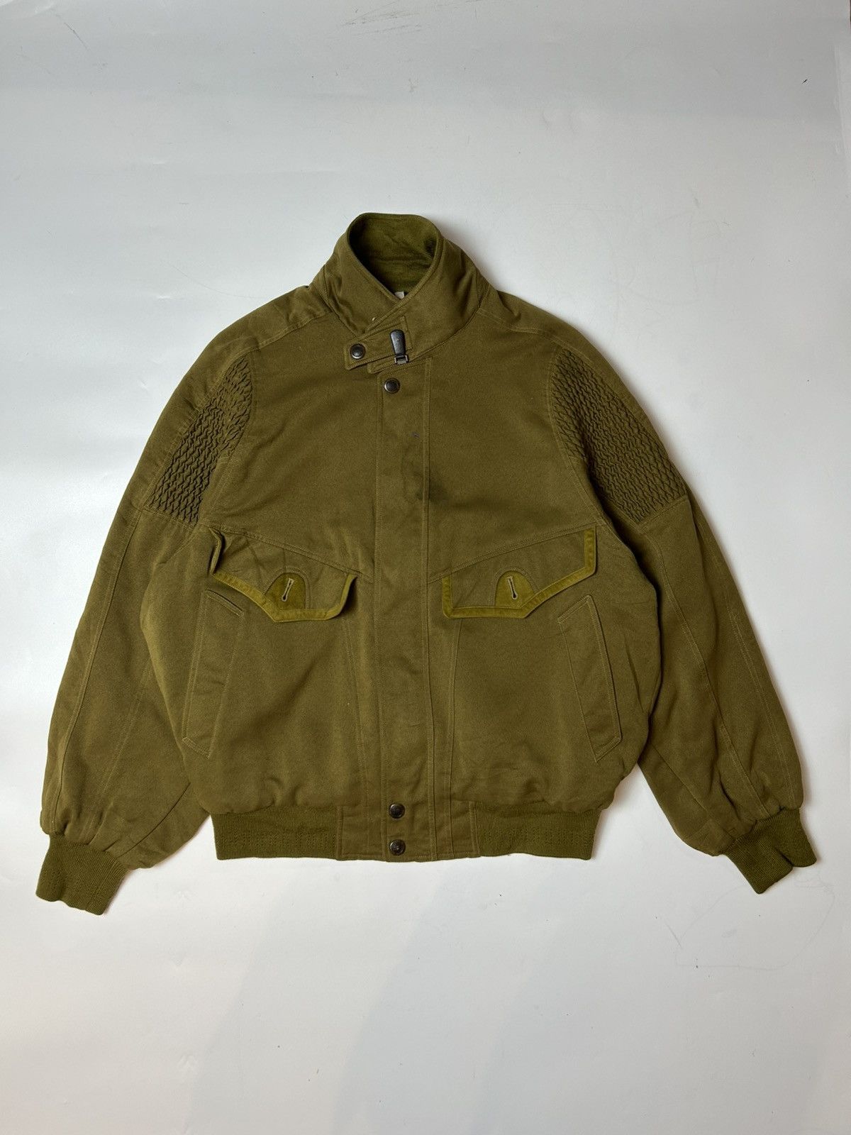 Japanese Brand × Vintage DIVISECINO VINTAGE STYLE BOMBER JACKET Size US XL / EU 56 / 4 - 1 Thumbnail