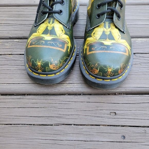 Dr. Martens Dr Martens Giovanni Di Paolo Green Leather Museum Collection Size US 9 / IT 39 - 4 Thumbnail