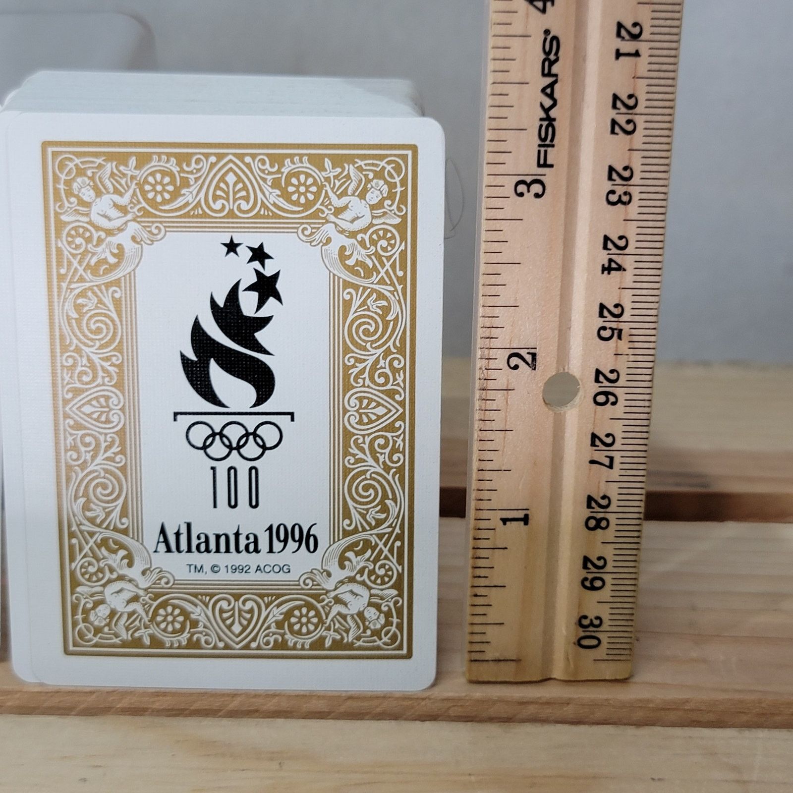 Bicycle VINTAGE Bicycle Playing Cards Olympics Atlanta 1996 Size ONE SIZE - 8 Thumbnail