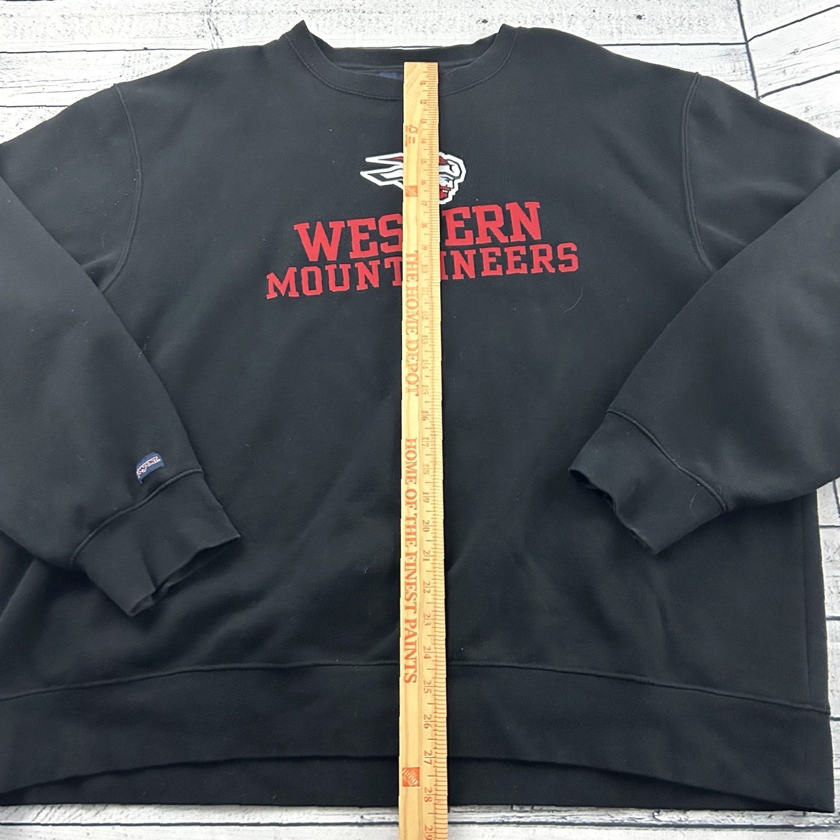 Jansport Nike Jansport Western Mountaineers Pullover Sweatshirt Mens 2XL Black Size US XXL / EU 58 / 5 - 4 Thumbnail