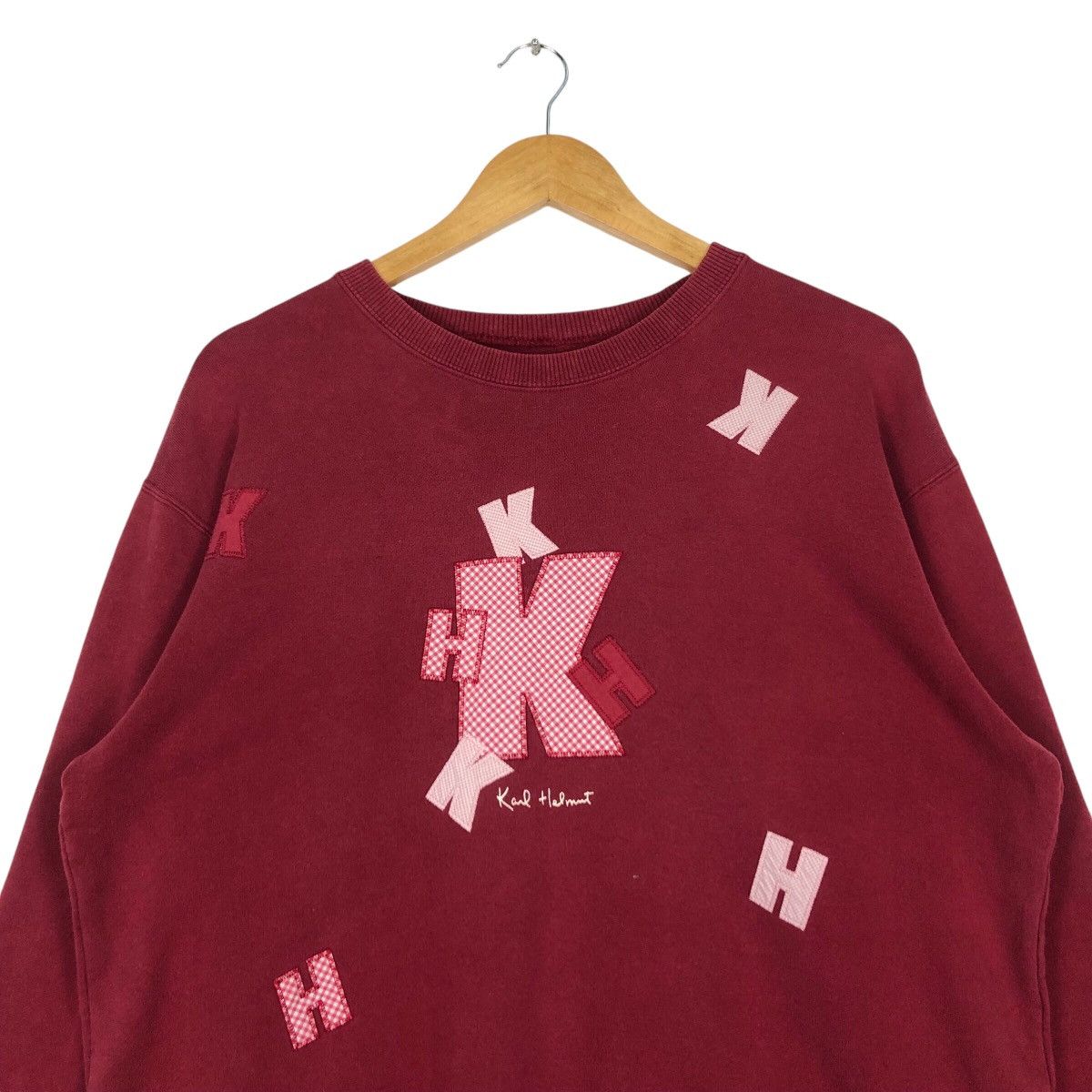 Japanese Brand × Karl Helmut × Vintage Vintage Karl Helmut Sweatshirt Medium Size US M / EU 48-50 / 2 - 2 Thumbnail