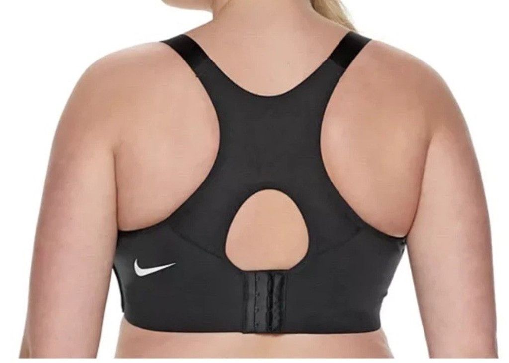 Nike NIKE RIVAL PLUS SIZE SPORT BRA BLACK HIGH SUPPORT SIZE 44E Size ONE SIZE - 9 Thumbnail