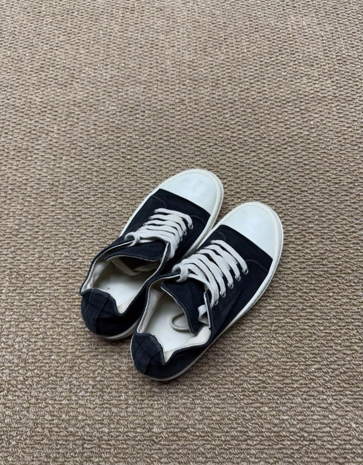 Rick Owens Rick Owens DRKSHDW Low Ramones K37 Size US 5 / IT 35 - 5 Thumbnail