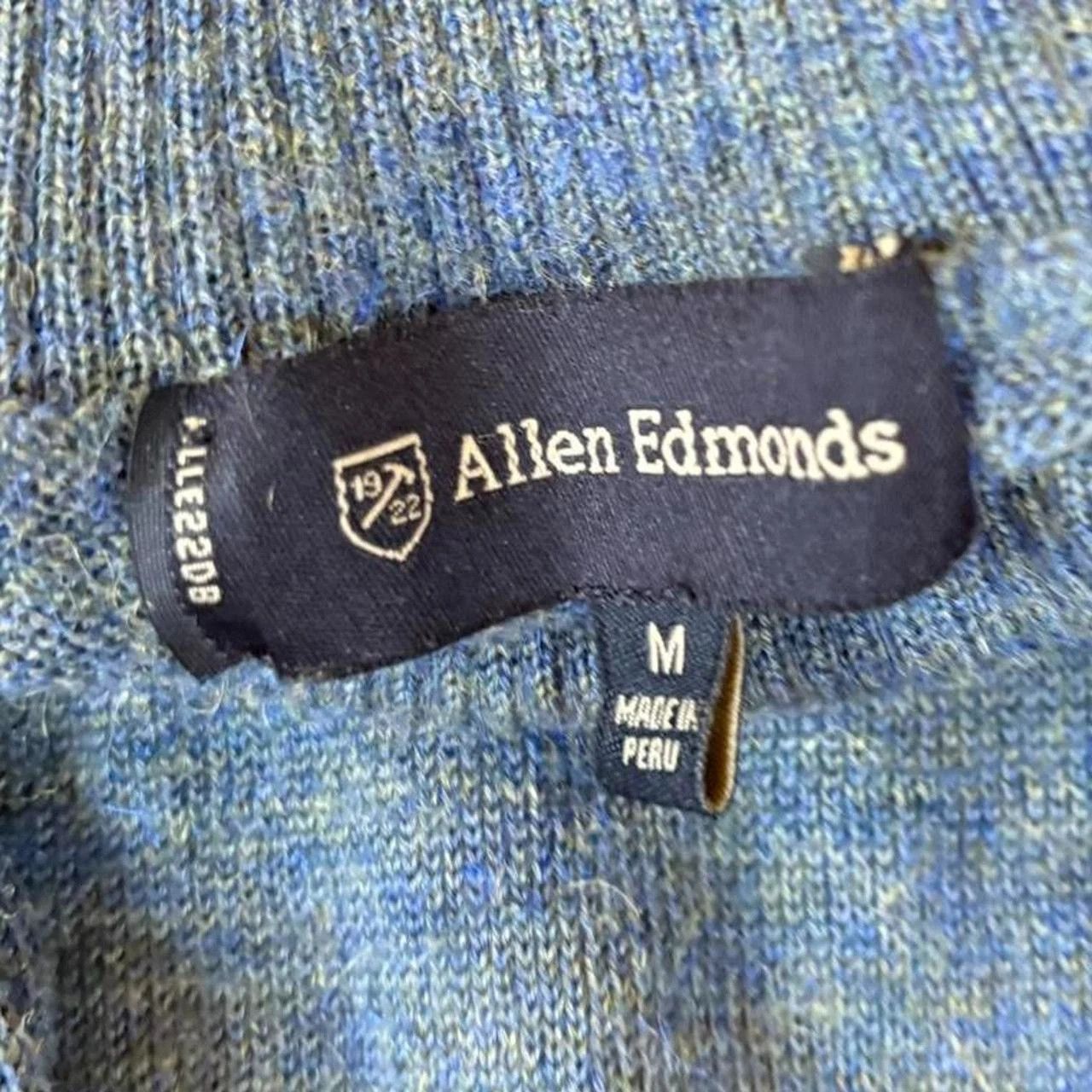 Allen Edmonds Allen Edmonds green baby alpaca wool Peru turtleneck M Size US M / EU 48-50 / 2 - 2 Thumbnail
