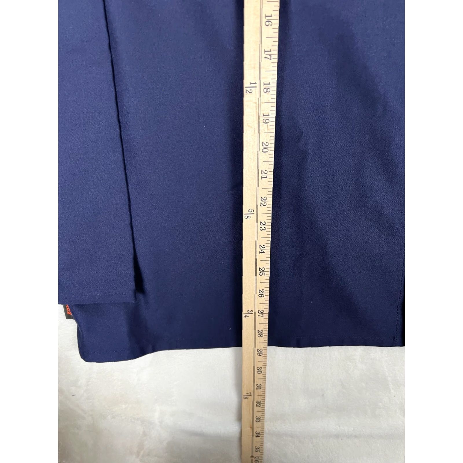 Vintage Stanco Westex Indura Flame Resistant Shirt Mens 3XL Navy FR Work Snap Front Size US XXL / EU 58 / 5 - 5 Thumbnail