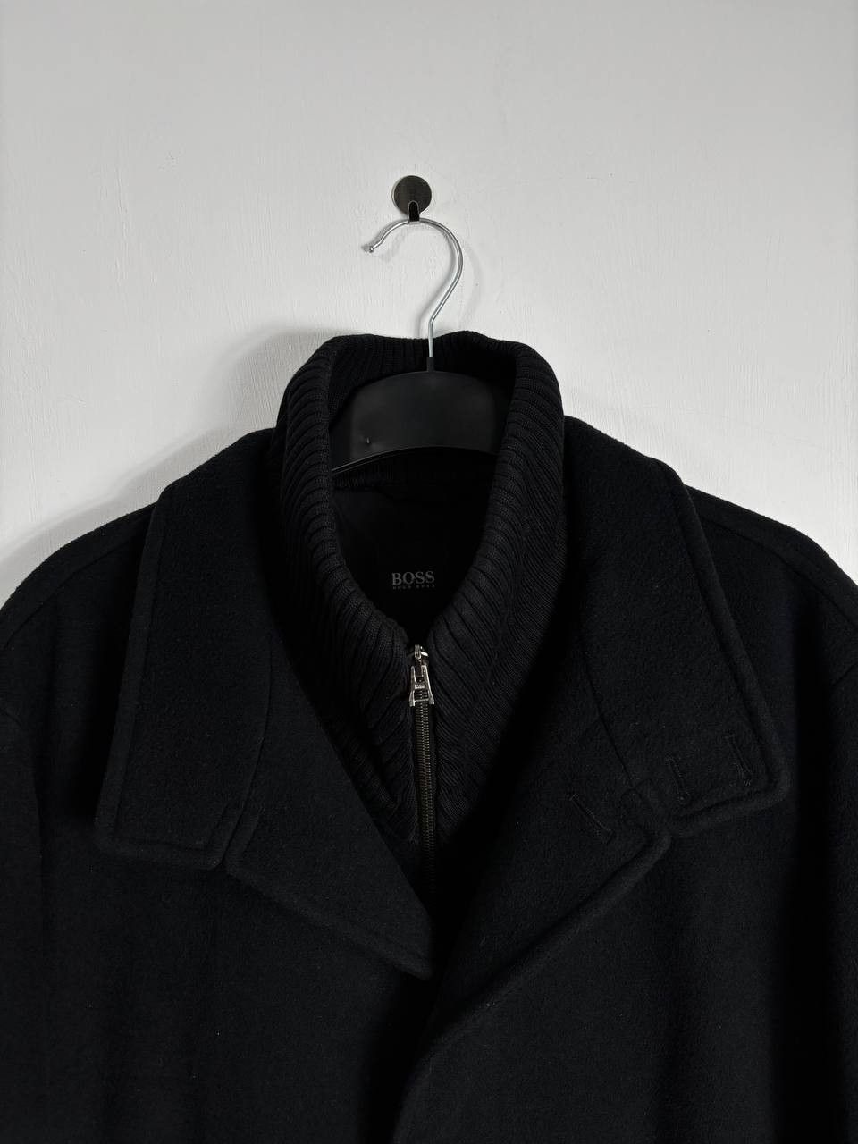 Hugo Boss Hugo Boss Cashmere Wool Filled Lining Overcoat Size US L / EU 52-54 / 3 - 4 Thumbnail