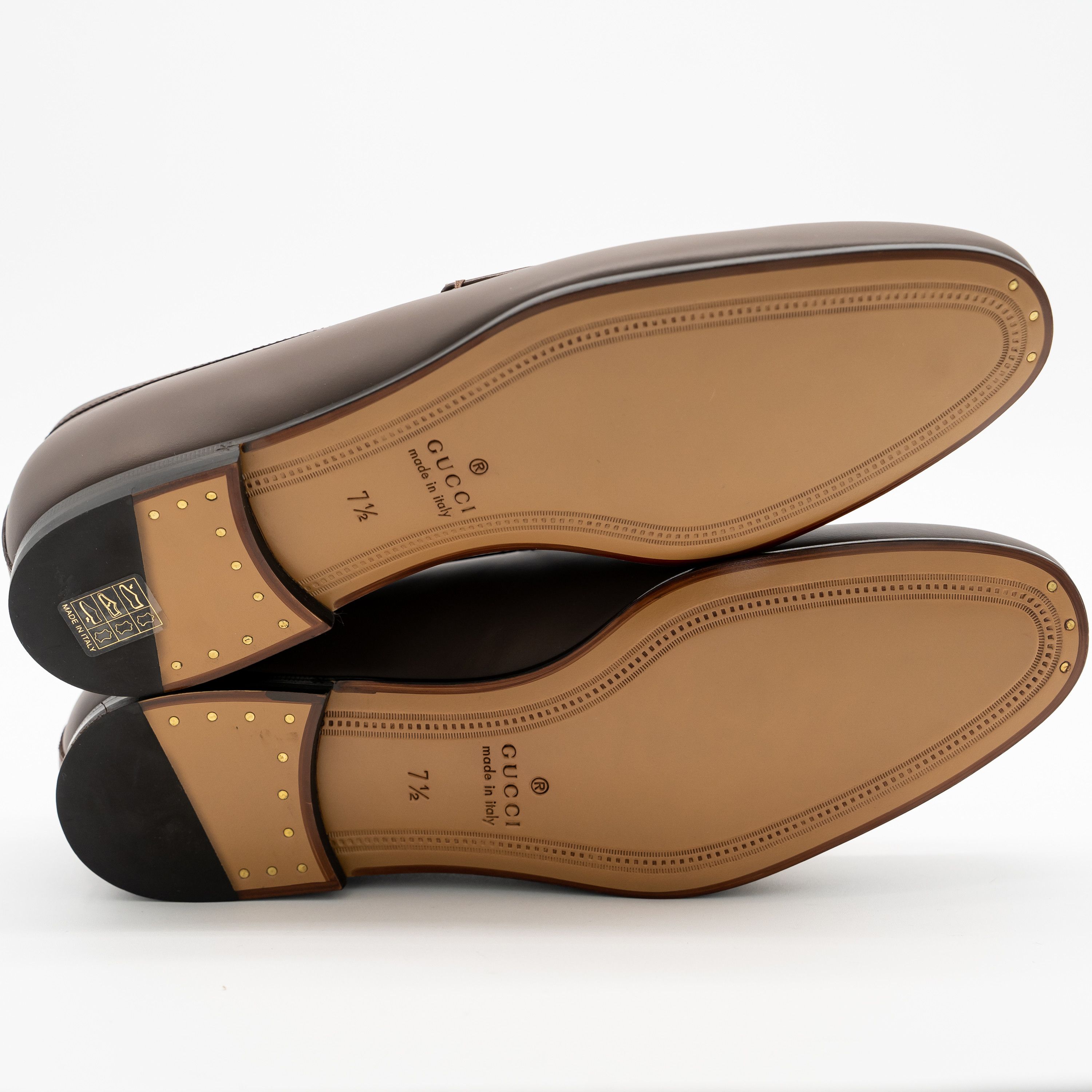 Gucci 8 US Gucci Anniversary Loafers Horsebit Brown Leather Size US 8 / EU 41 - 9 Thumbnail
