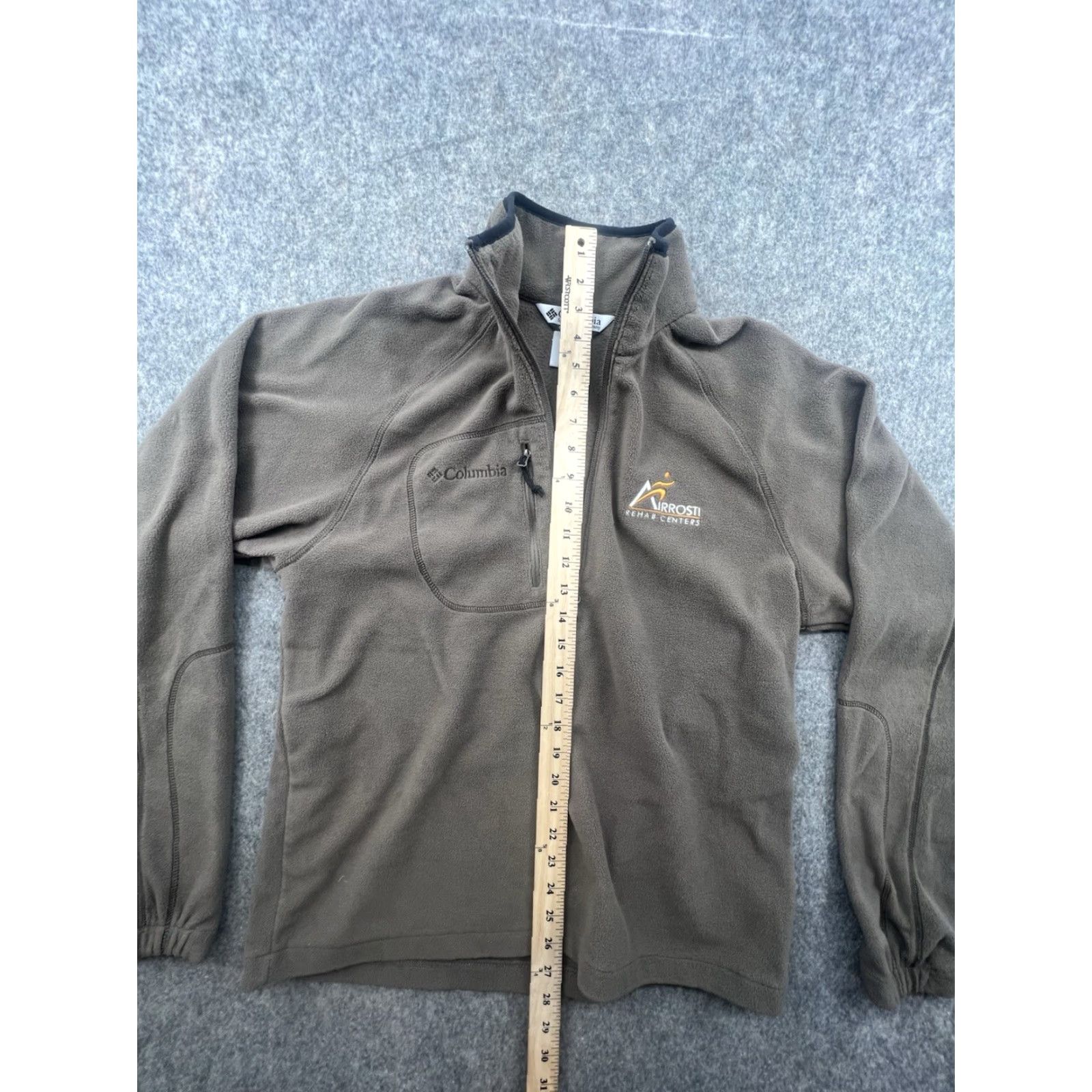 Vintage Columbia Men Pullover 1/4 Zip Collared Brown Fleece Jacket M Outdoor Casuals Size US M / EU 48-50 / 2 - 3 Thumbnail